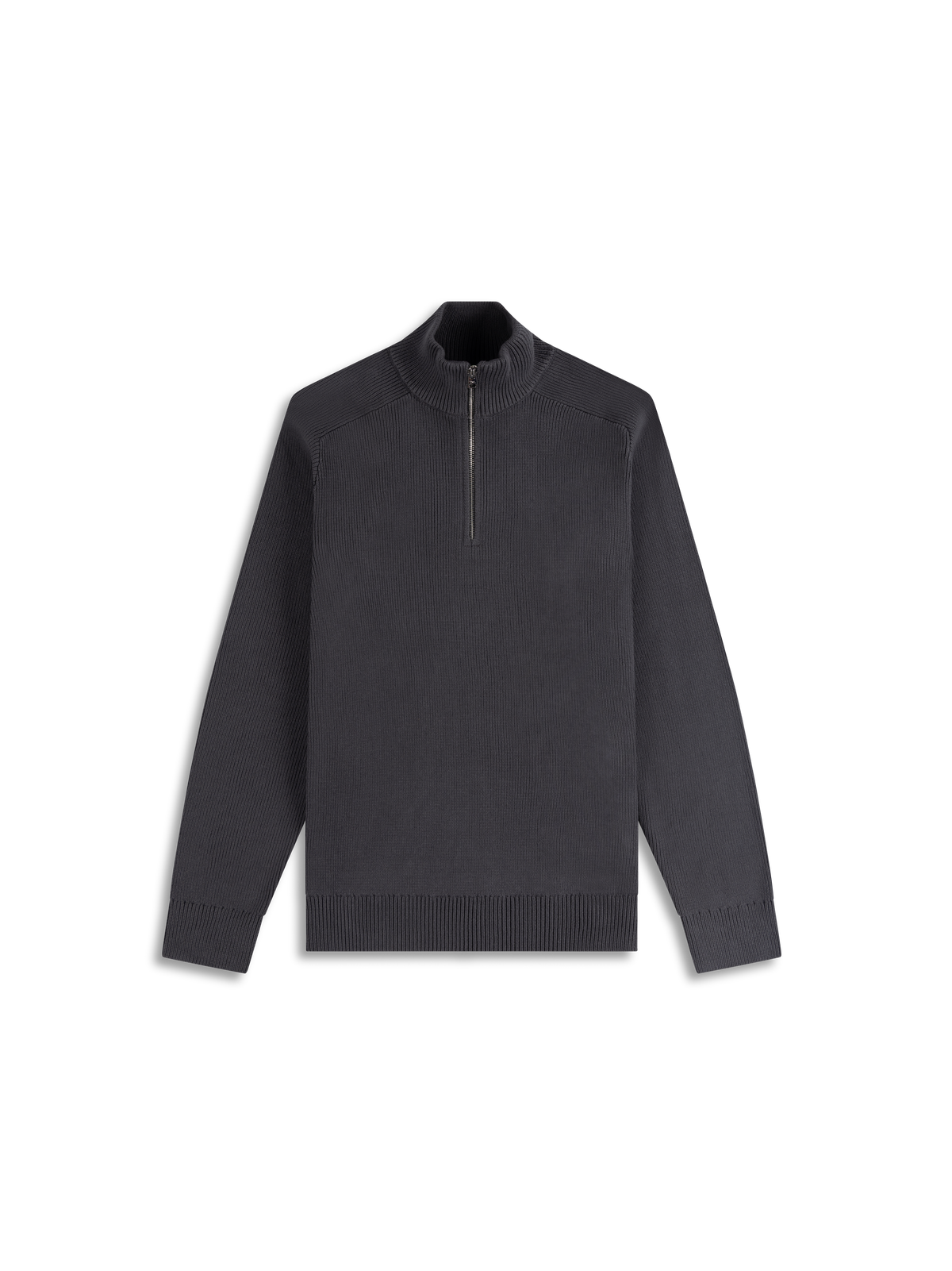 The Cotton Quarter-Zip Jumper