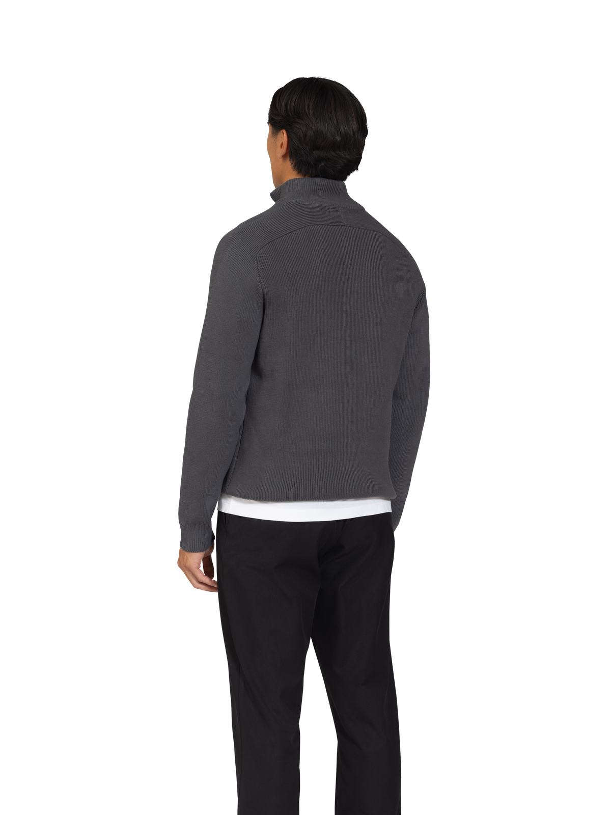 The Cotton Quarter-Zip Jumper