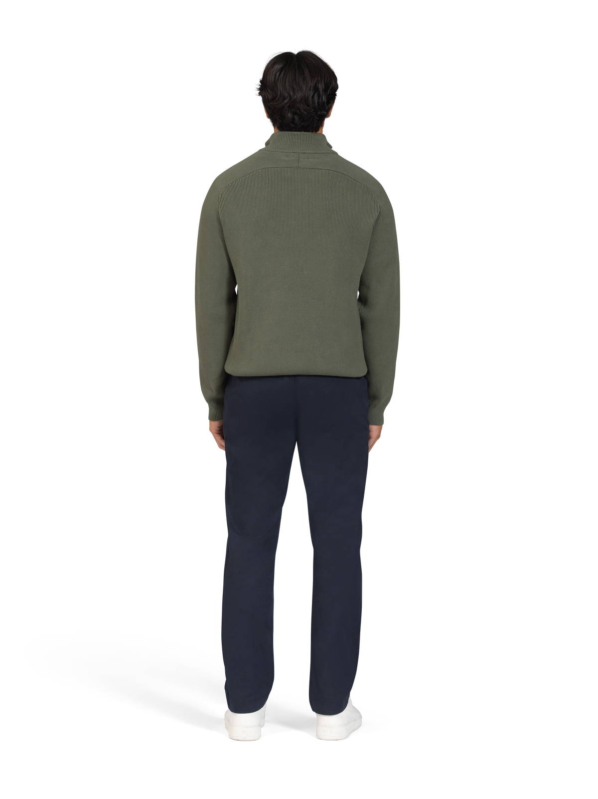 The Cotton Quarter-Zip Jumper