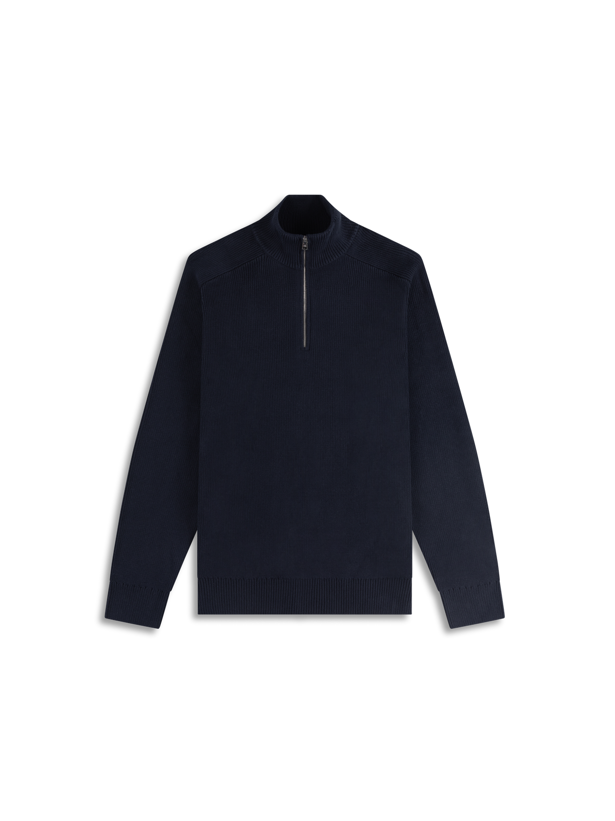 The Cotton Quarter-Zip Jumper