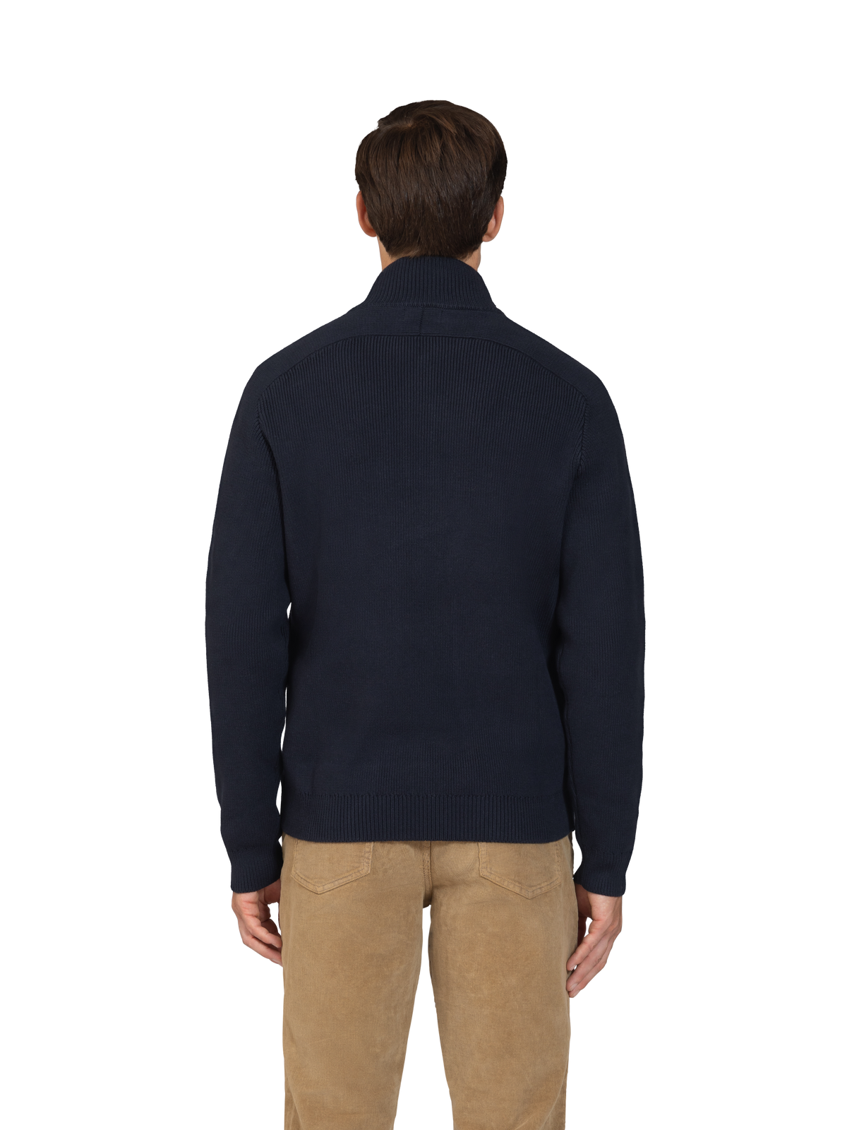 The Cotton Quarter-Zip Jumper