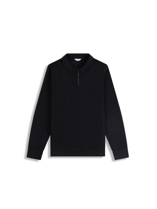 The Zip-Neck Sweatshirt