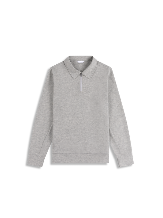 The Zip-Neck Sweatshirt
