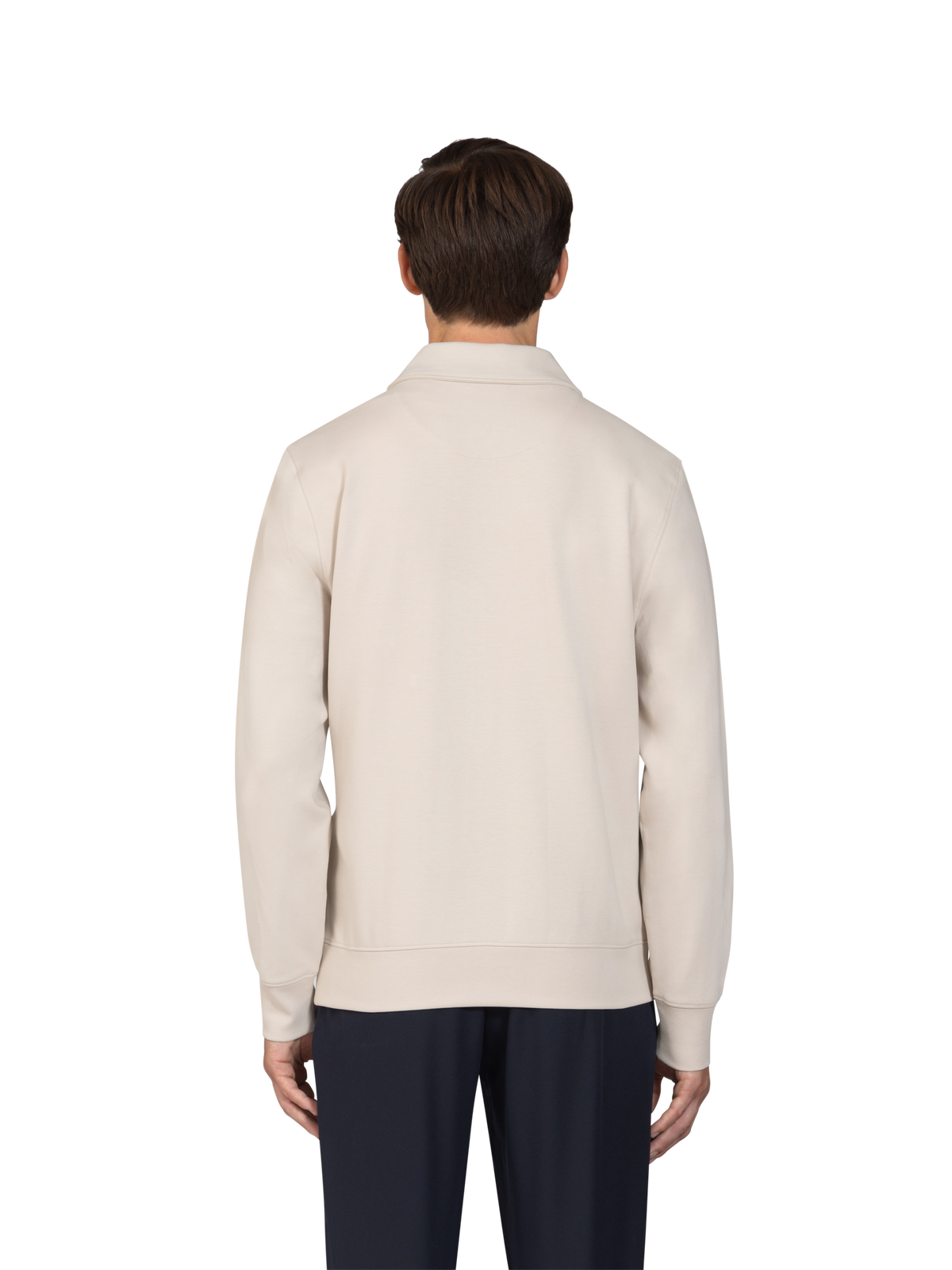 The Zip-Neck Sweatshirt