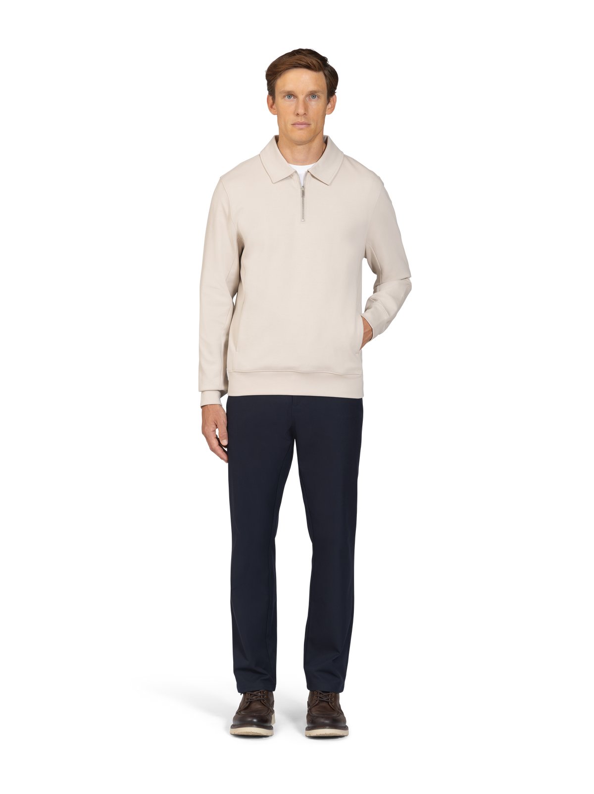 The Zip-Neck Sweatshirt