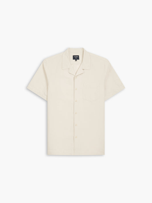 Image 6 of Ecru Linen Casual Shirt