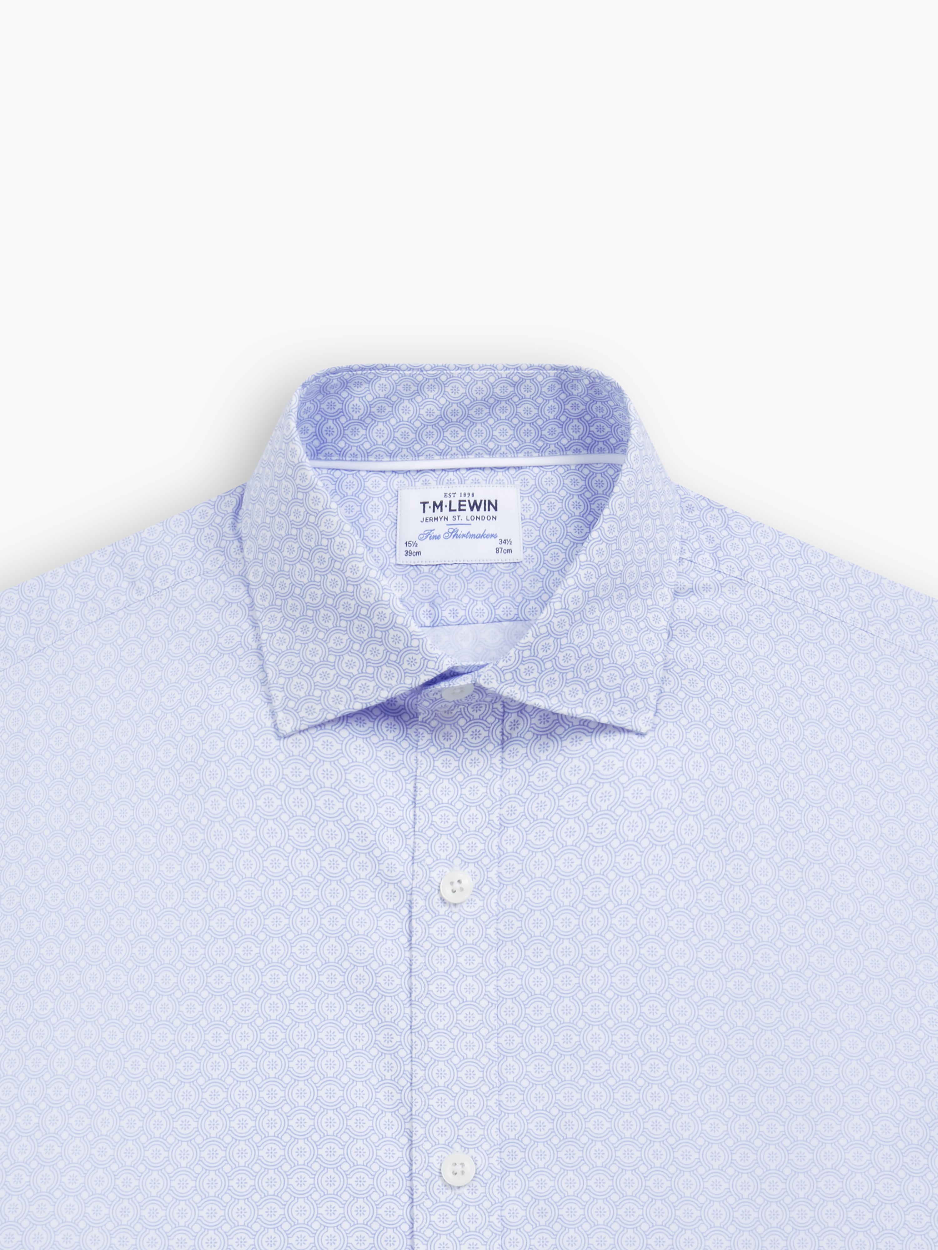 Blue shirt hotsell white collar uk