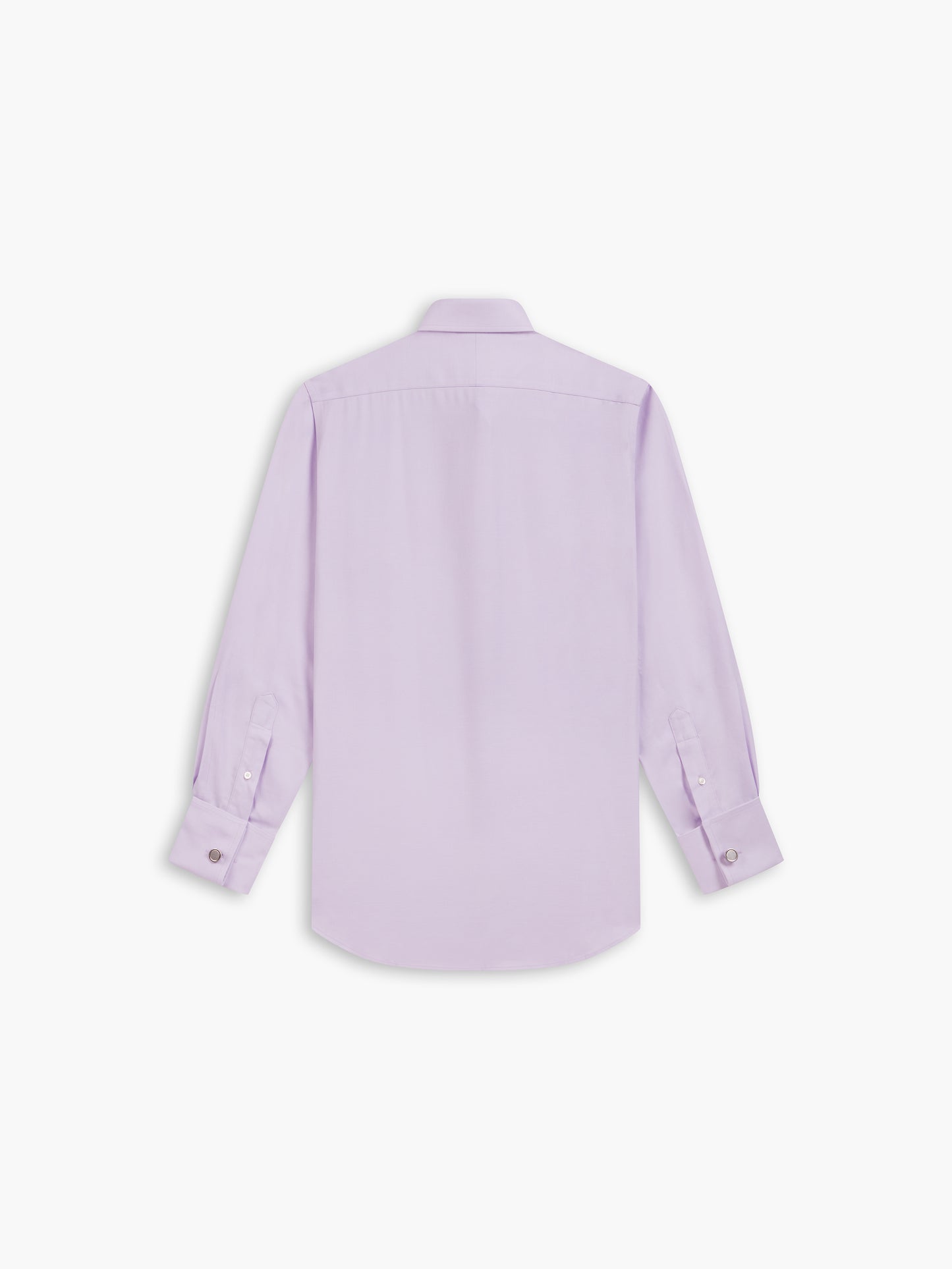 Non-Iron Lilac Twill Slim Fit Dual Cuff Classic Collar Shirt