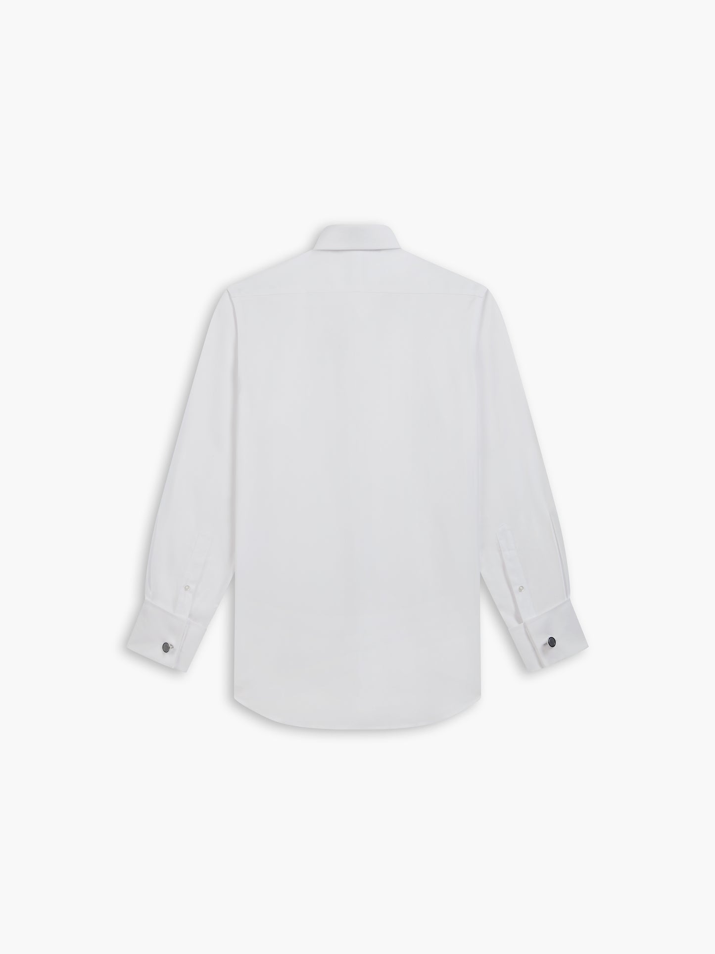 Non-Iron White Royal Oxford Slim Fit Dual Cuff Cutaway Collar Shirt