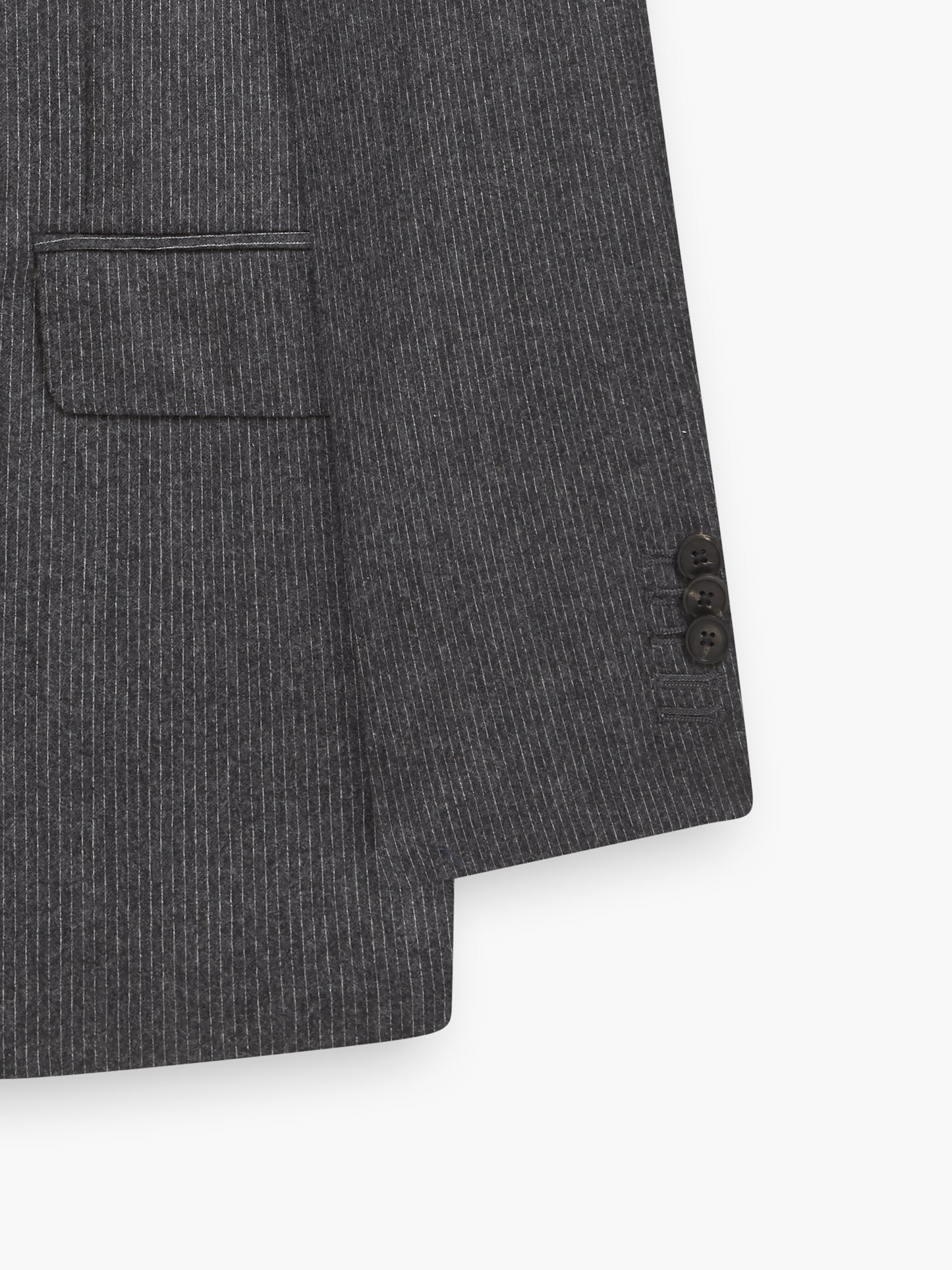 Gainsborough Pinstripe Charcoal Grey Jacket