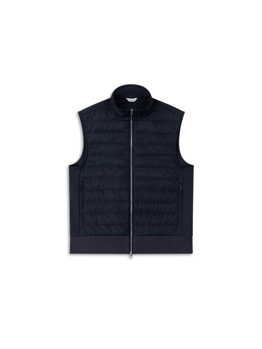 The Hybrid Quilted Gilet