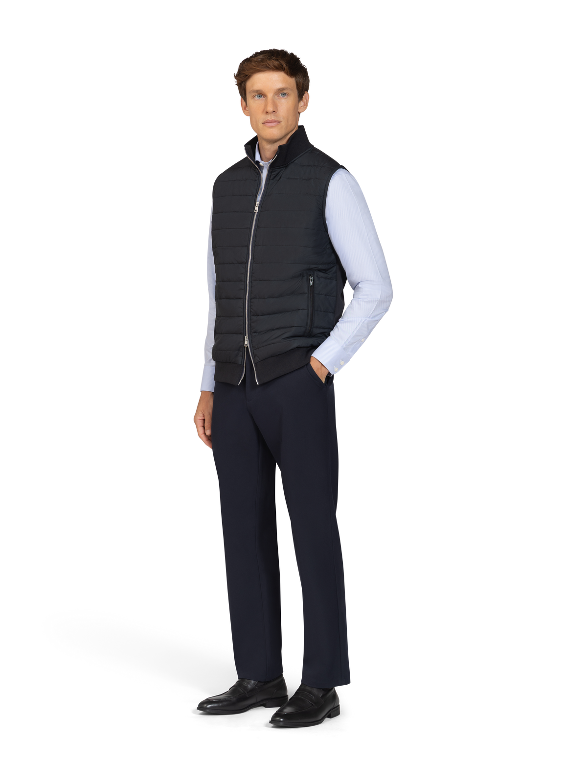 The Hybrid Quilted Gilet
