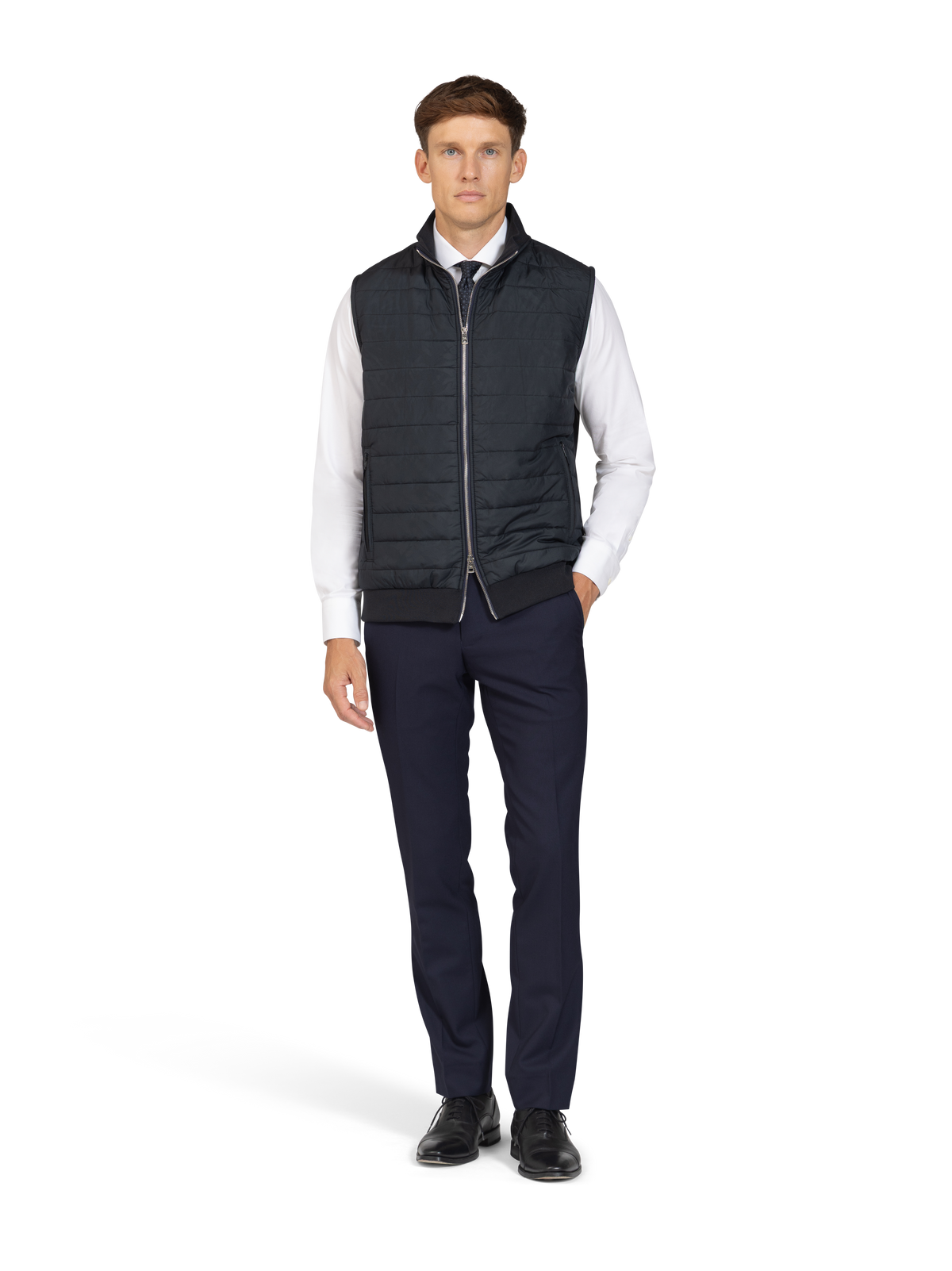 The Hybrid Quilted Gilet