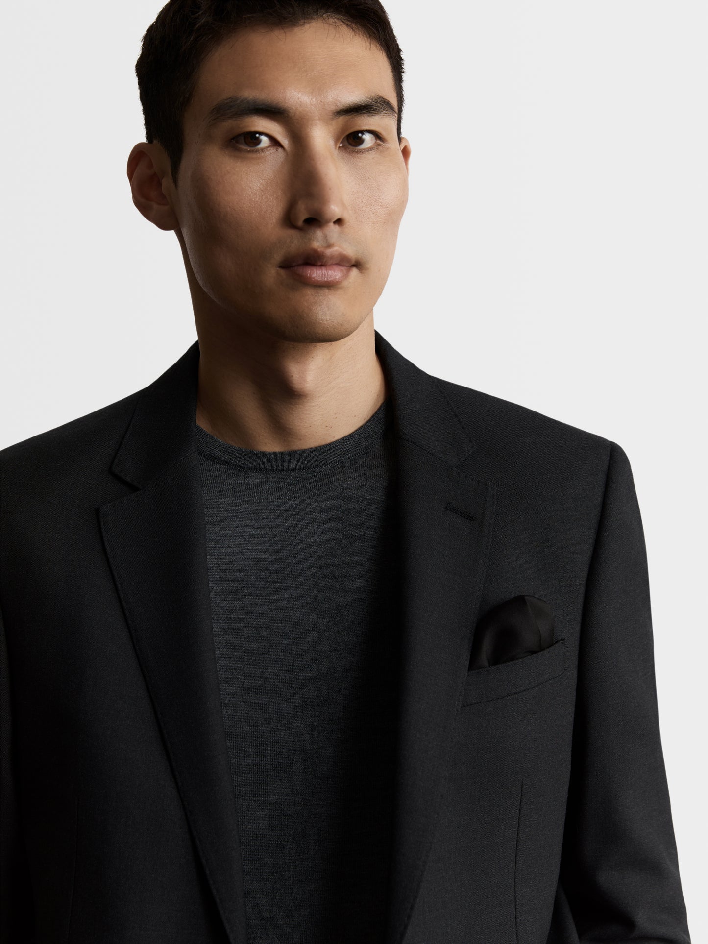 Ronnie Infinity Active Slim Fit Charcoal Jacket