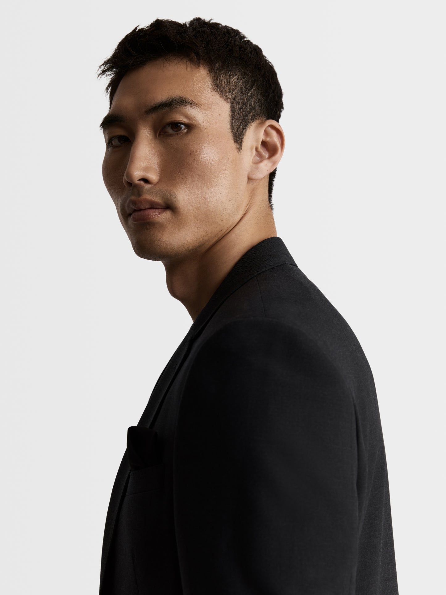 Ronnie Infinity Active Slim Fit Charcoal Jacket