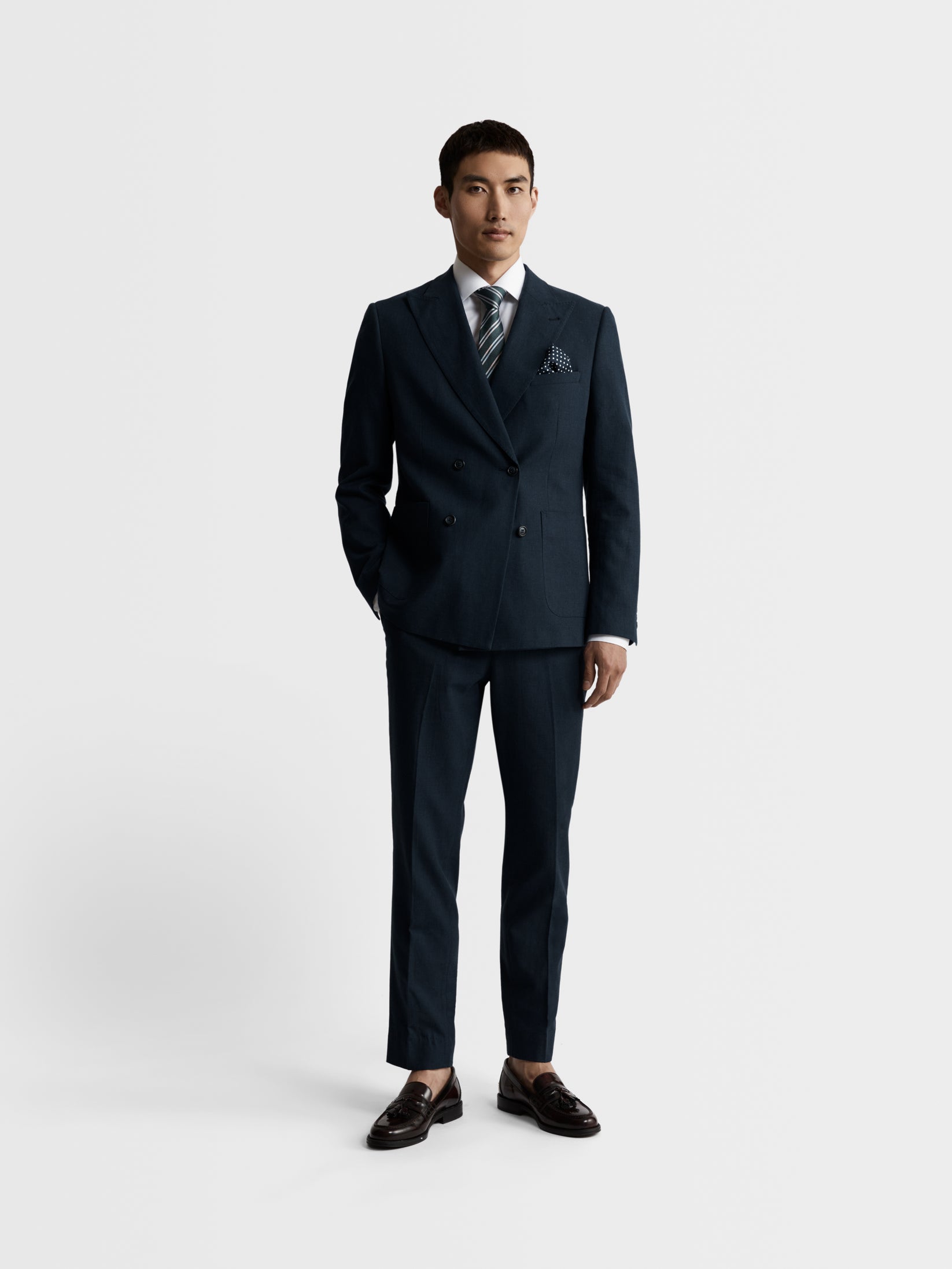 A.L.C. Marvin Jacket in Navy Melange
