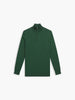 Italian Merino Wool Quarter-Zip Jumper - Dark Green