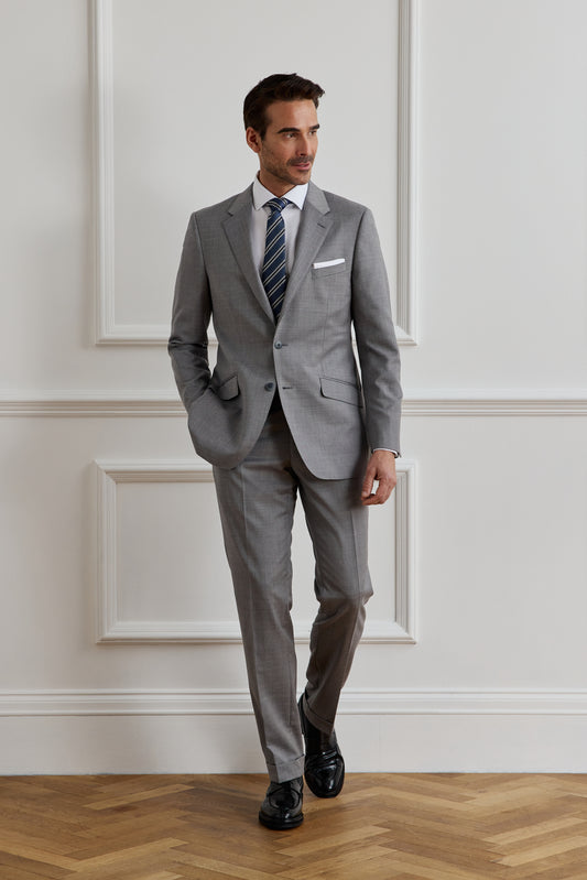 Hackney Wool Blend Slim Suit Trouser