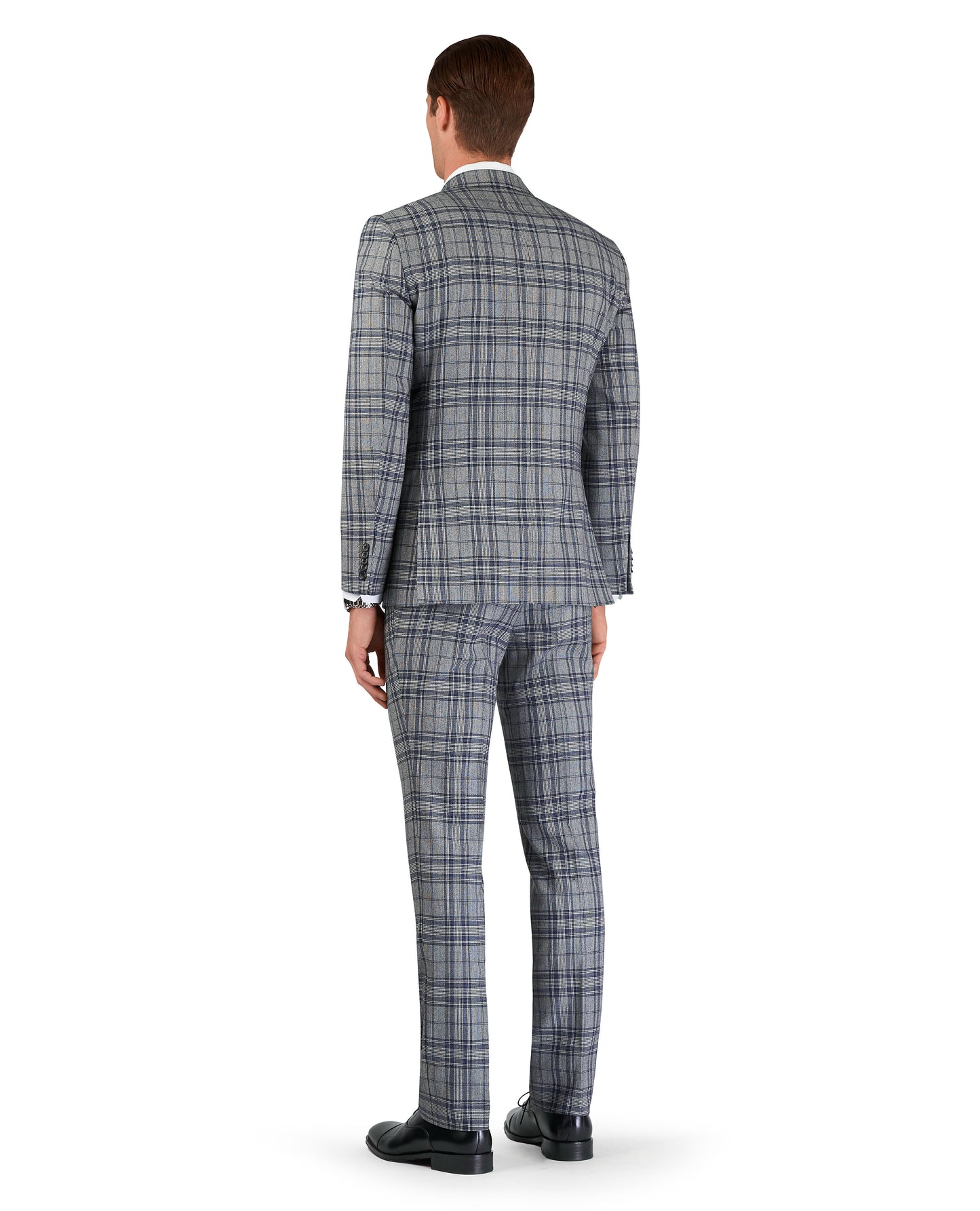 The Lyric Slim Fit Grey Check Jacket