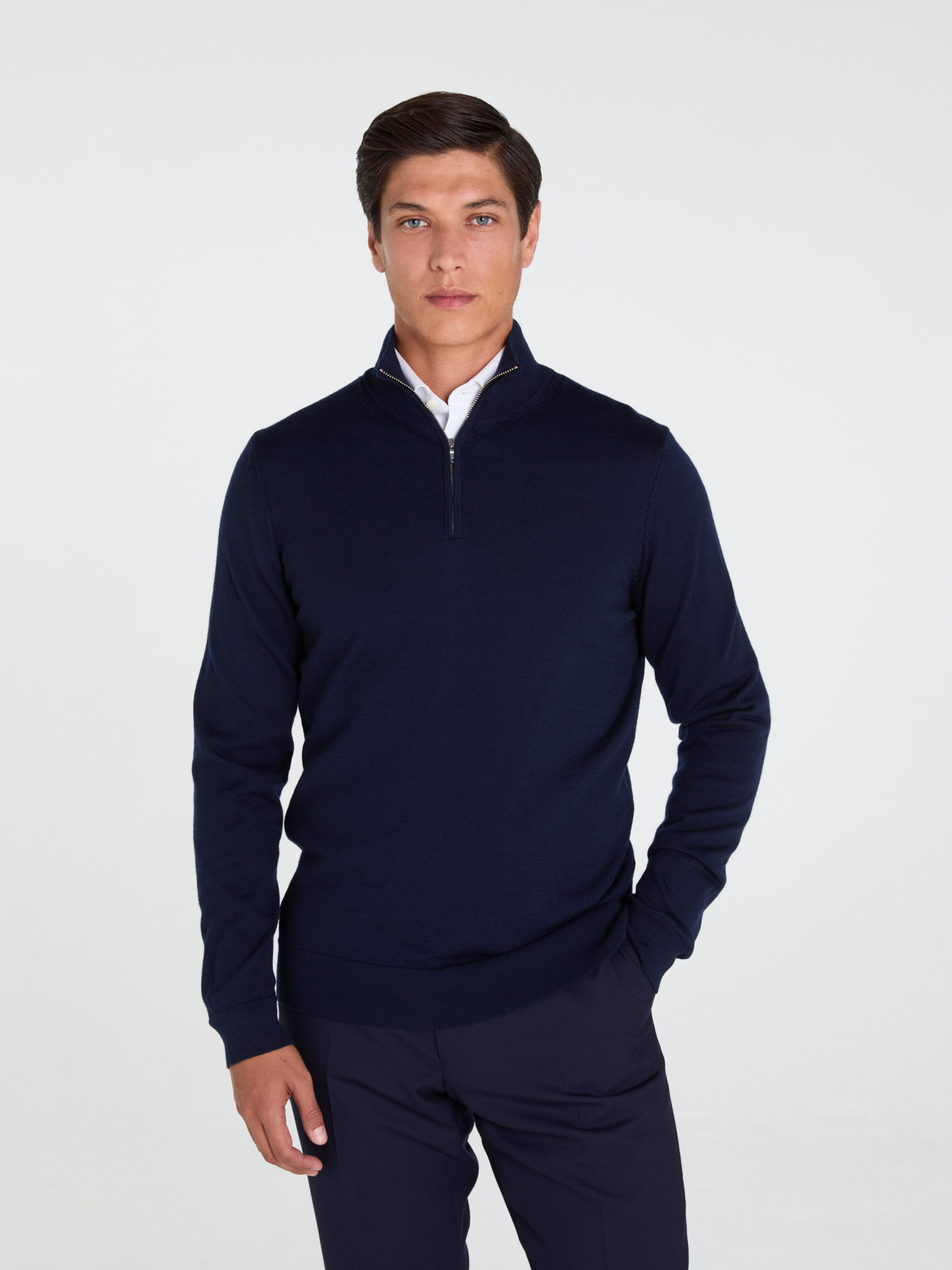 The Merino Wool Quarter-Zip