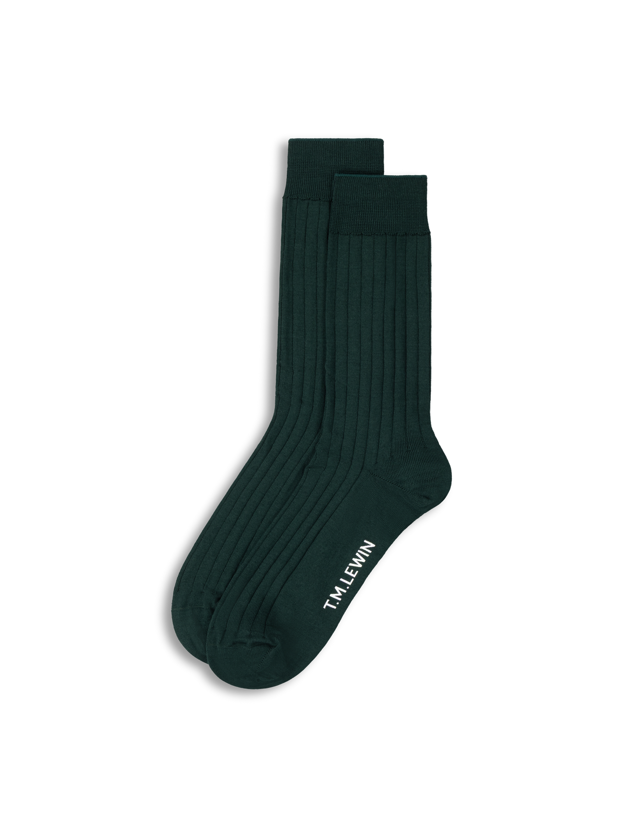 The Smart Mercerised Ribbed Socks