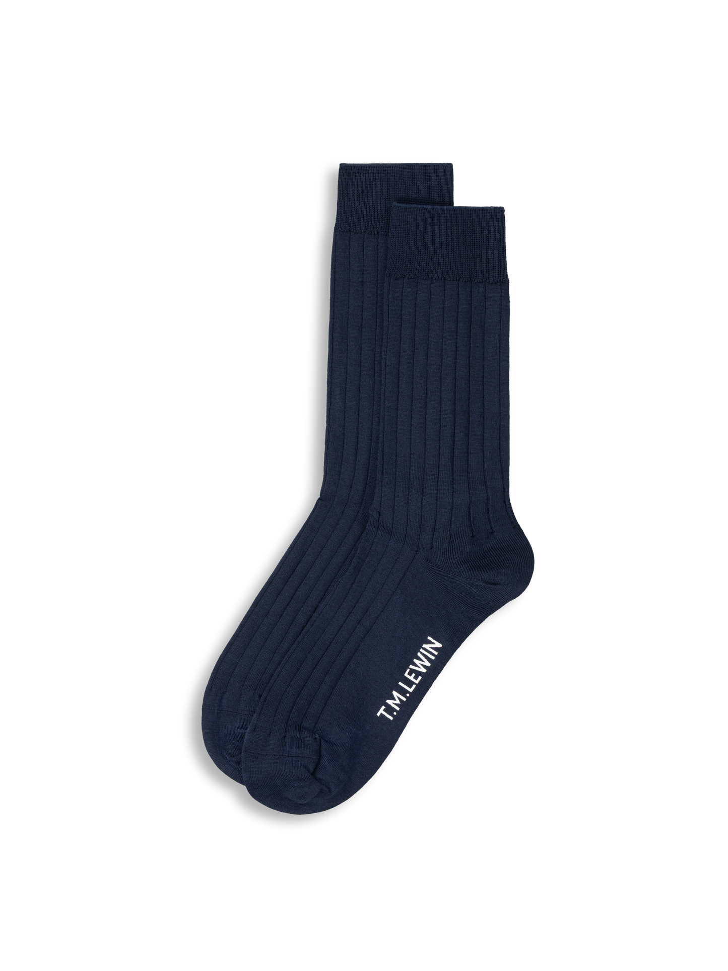 The Smart Mercerised Ribbed Socks