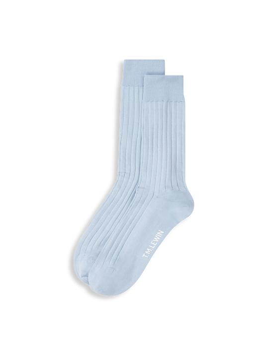 The Smart Mercerised Ribbed Socks