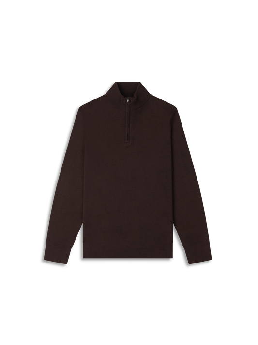 The Merino Quarter-Zip Jumper