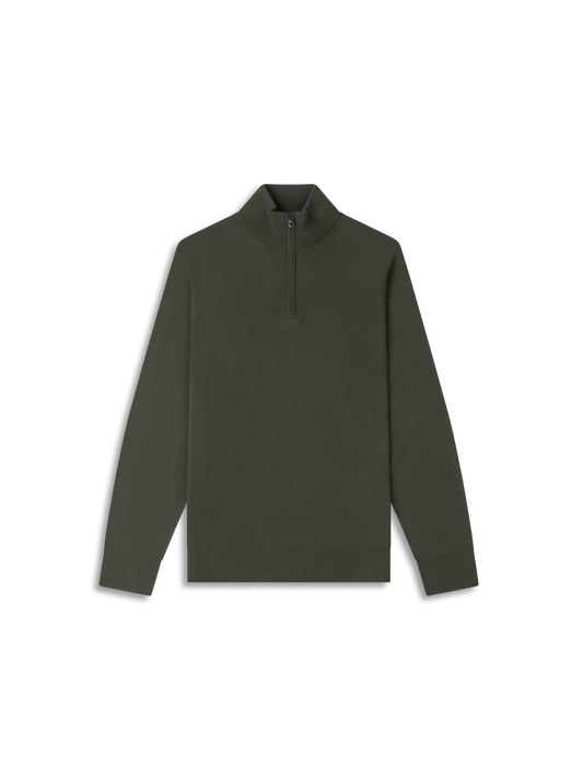 The Merino Quarter-Zip Jumper