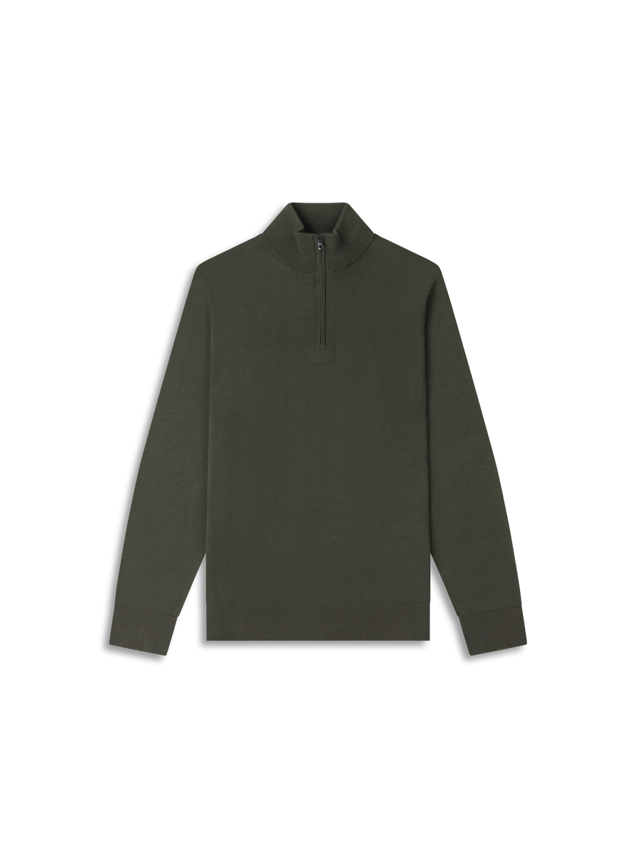 The Merino Quarter-Zip Jumper
