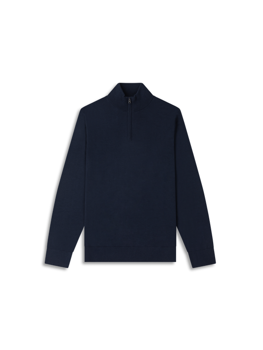 The Merino Quarter-Zip Jumper