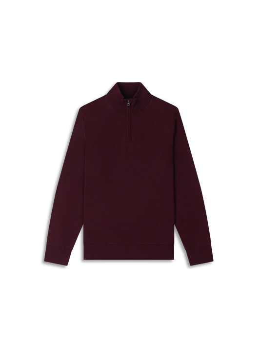 The Merino Quarter-Zip Jumper