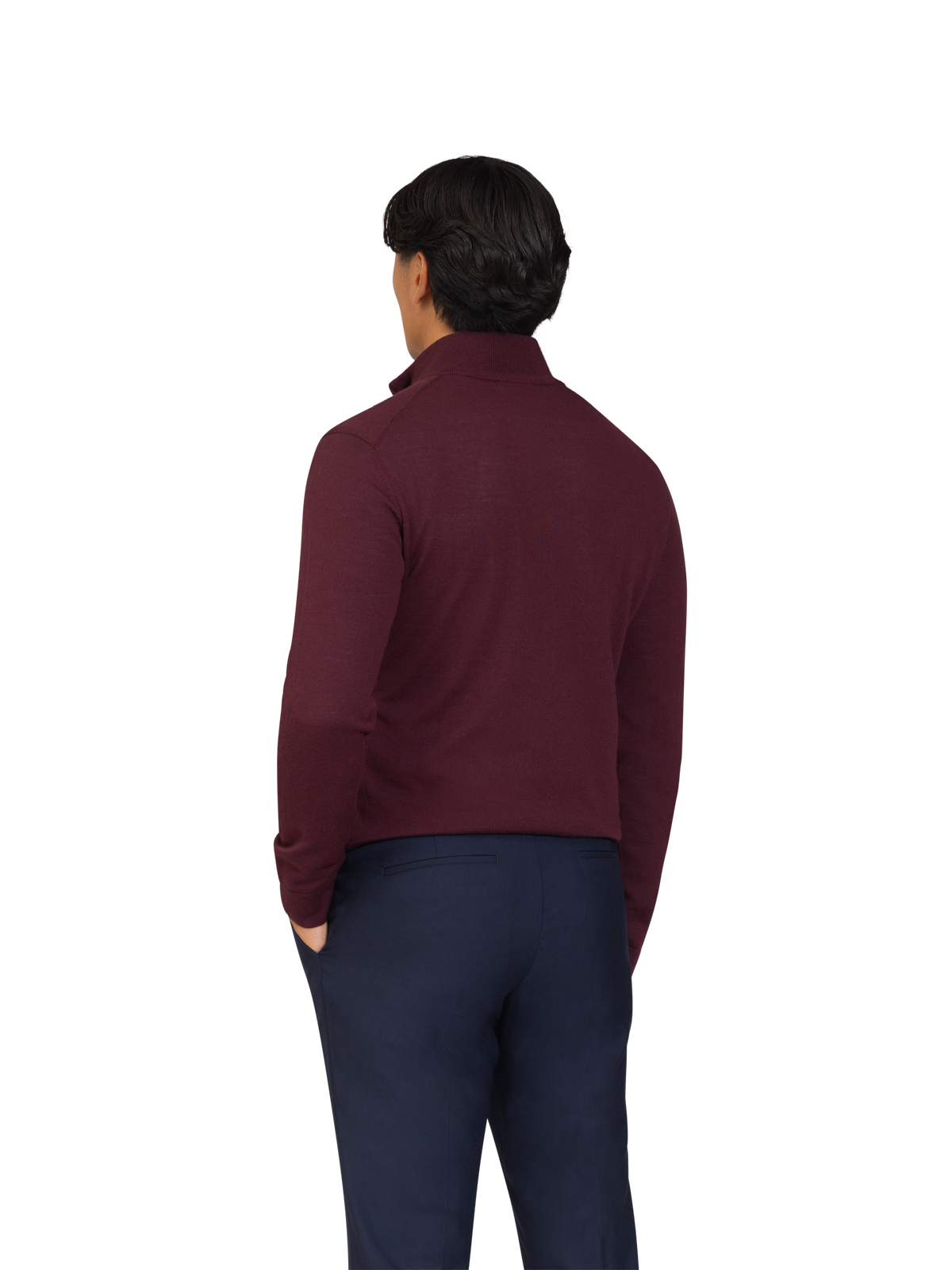 The Merino Quarter-Zip Jumper