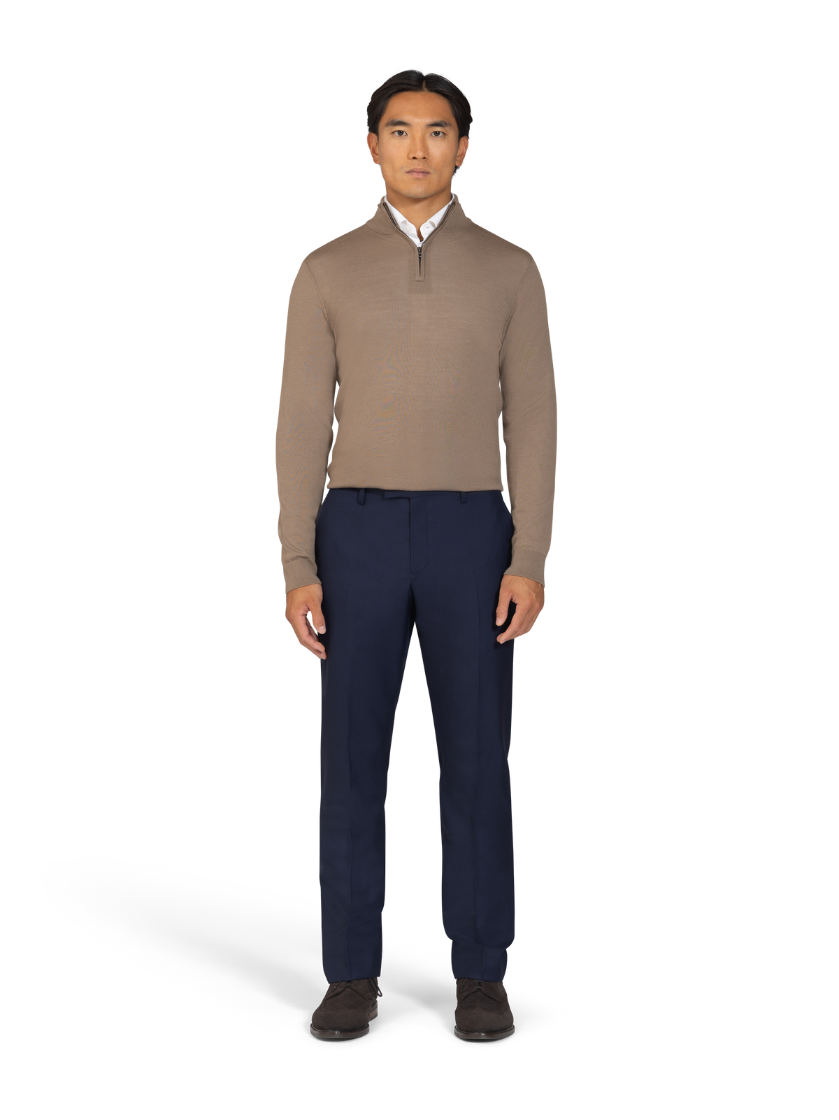 The Merino Quarter-Zip Jumper