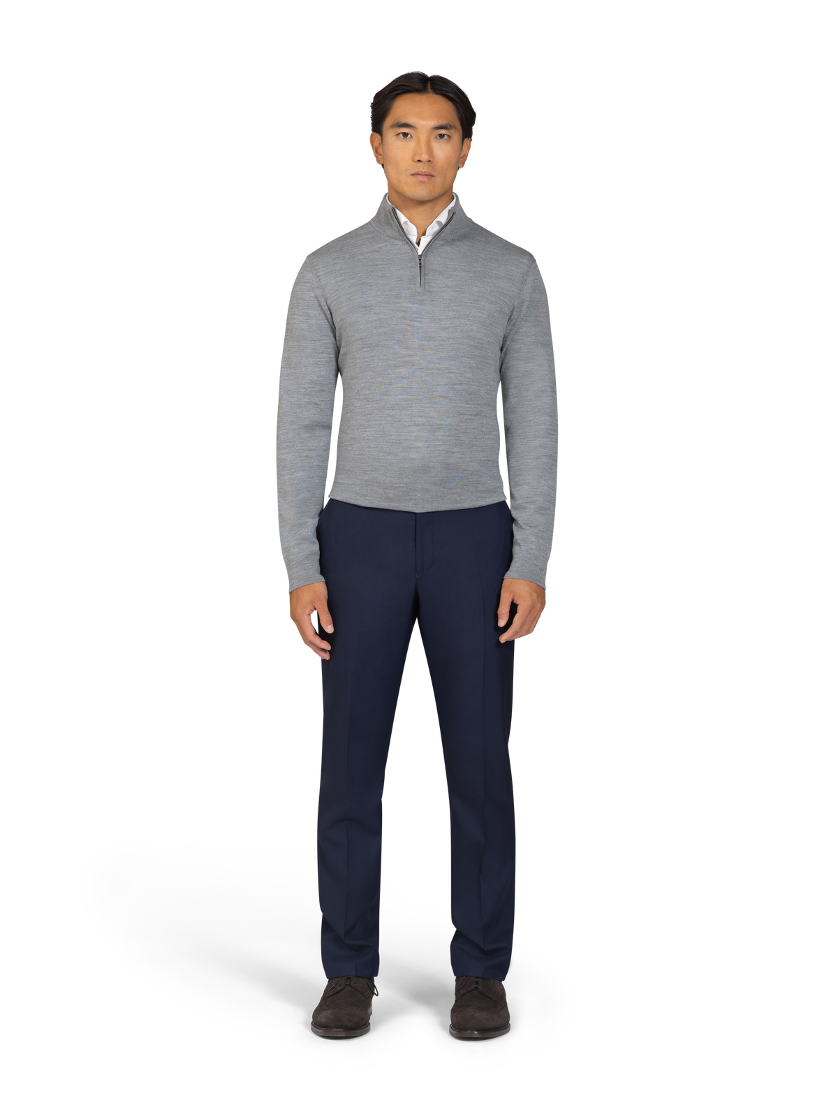 The Merino Quarter-Zip Jumper