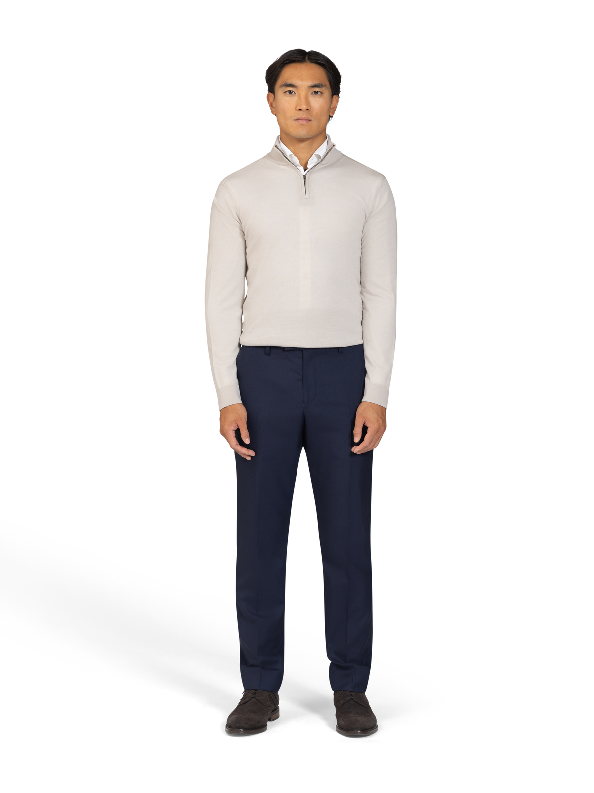 The Merino Quarter-Zip Jumper