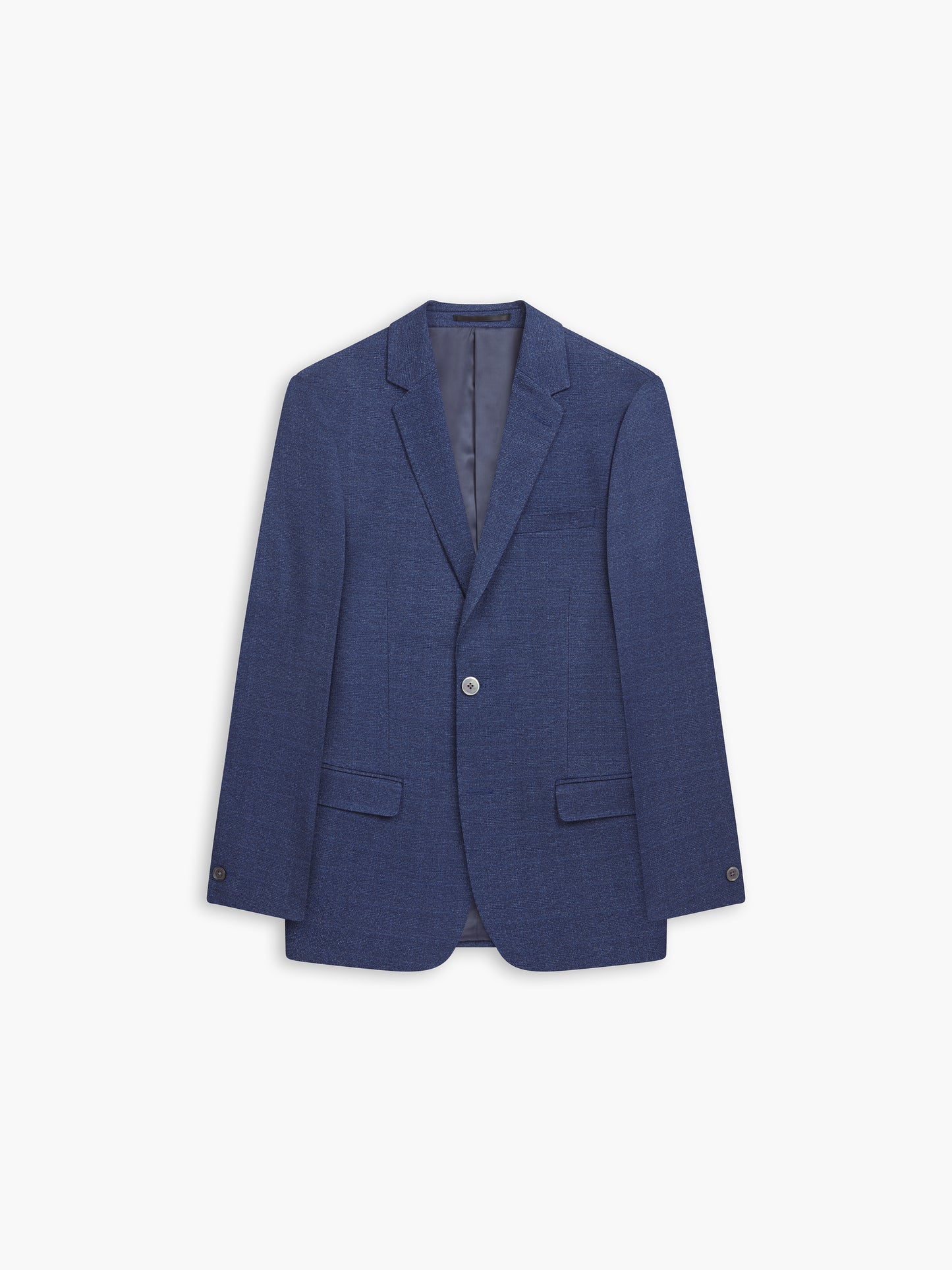 Oasis Navy Blue Semi Plain Jacket