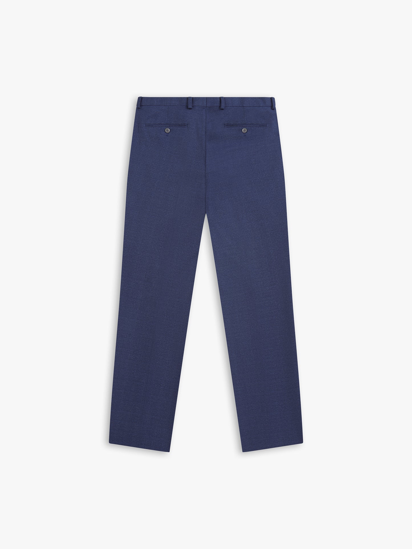 Oasis Navy Blue Semi Plain Trousers