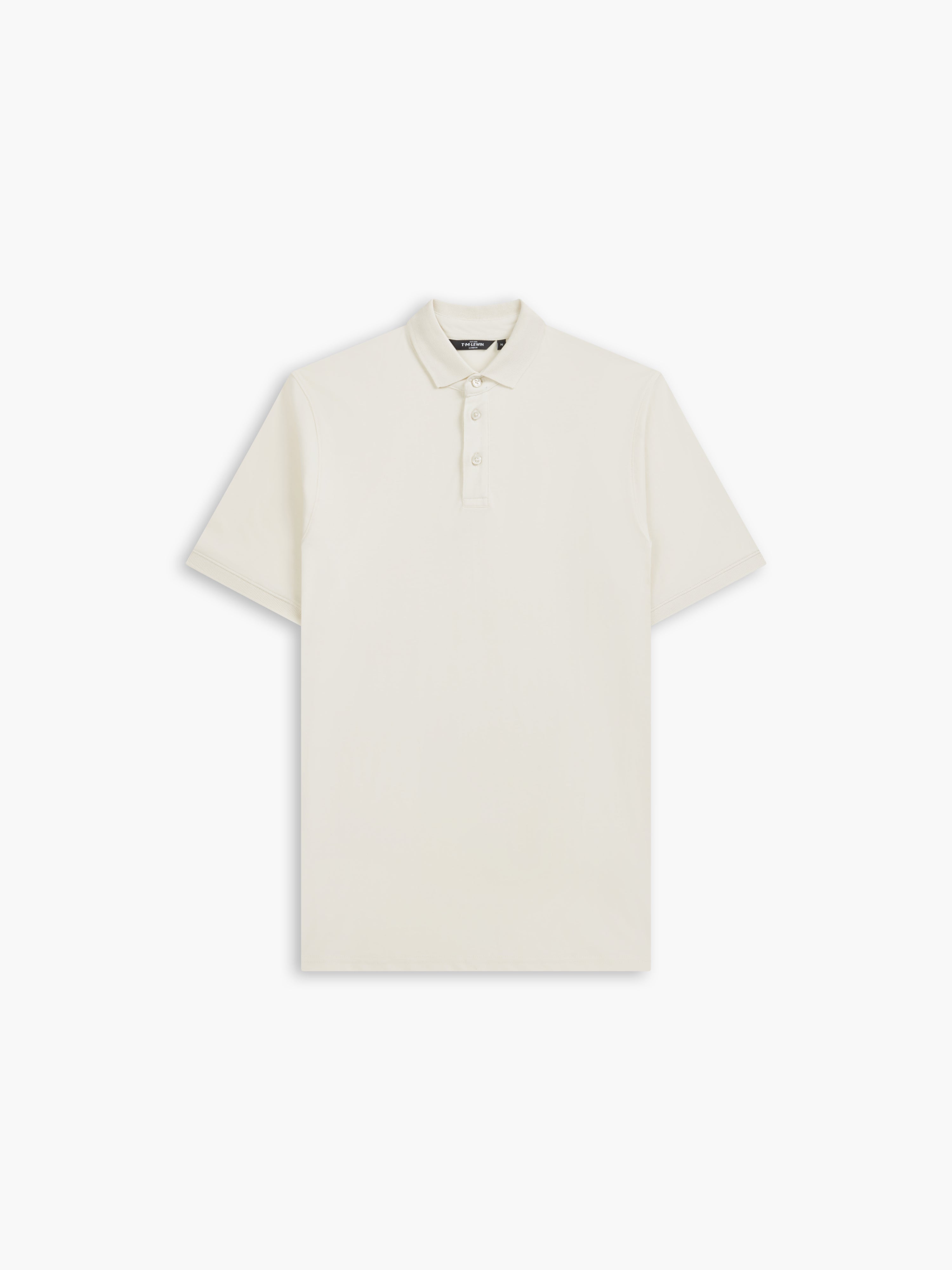 Off White Supima Cotton Polo S