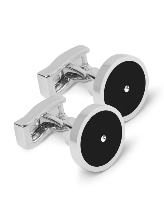 Onyx Diamante Cufflinks