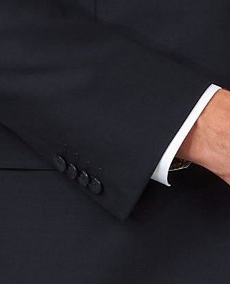 The Orton Regular Fit Navy Suit Jacket
