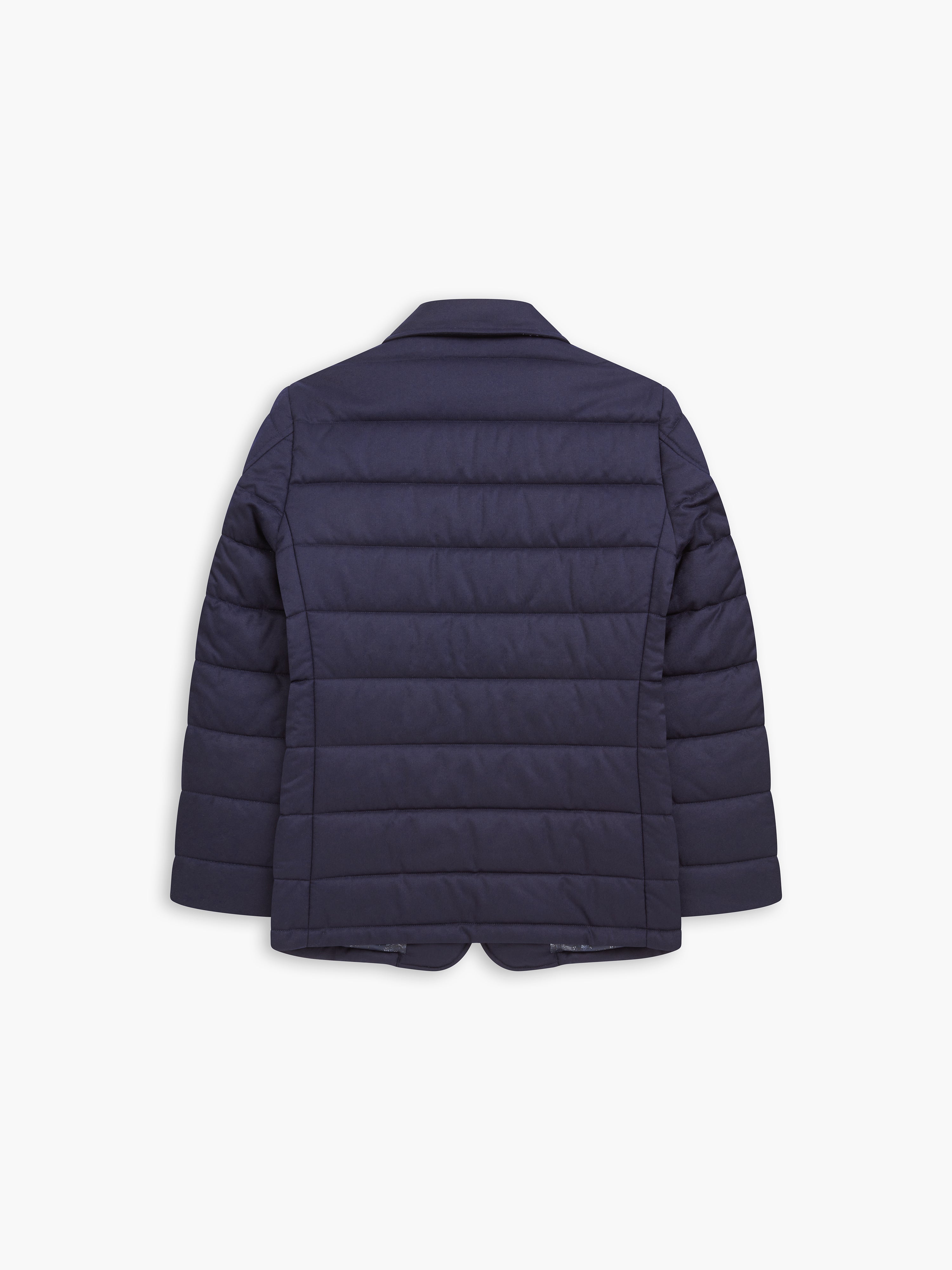 Slim fit store quilted jacket