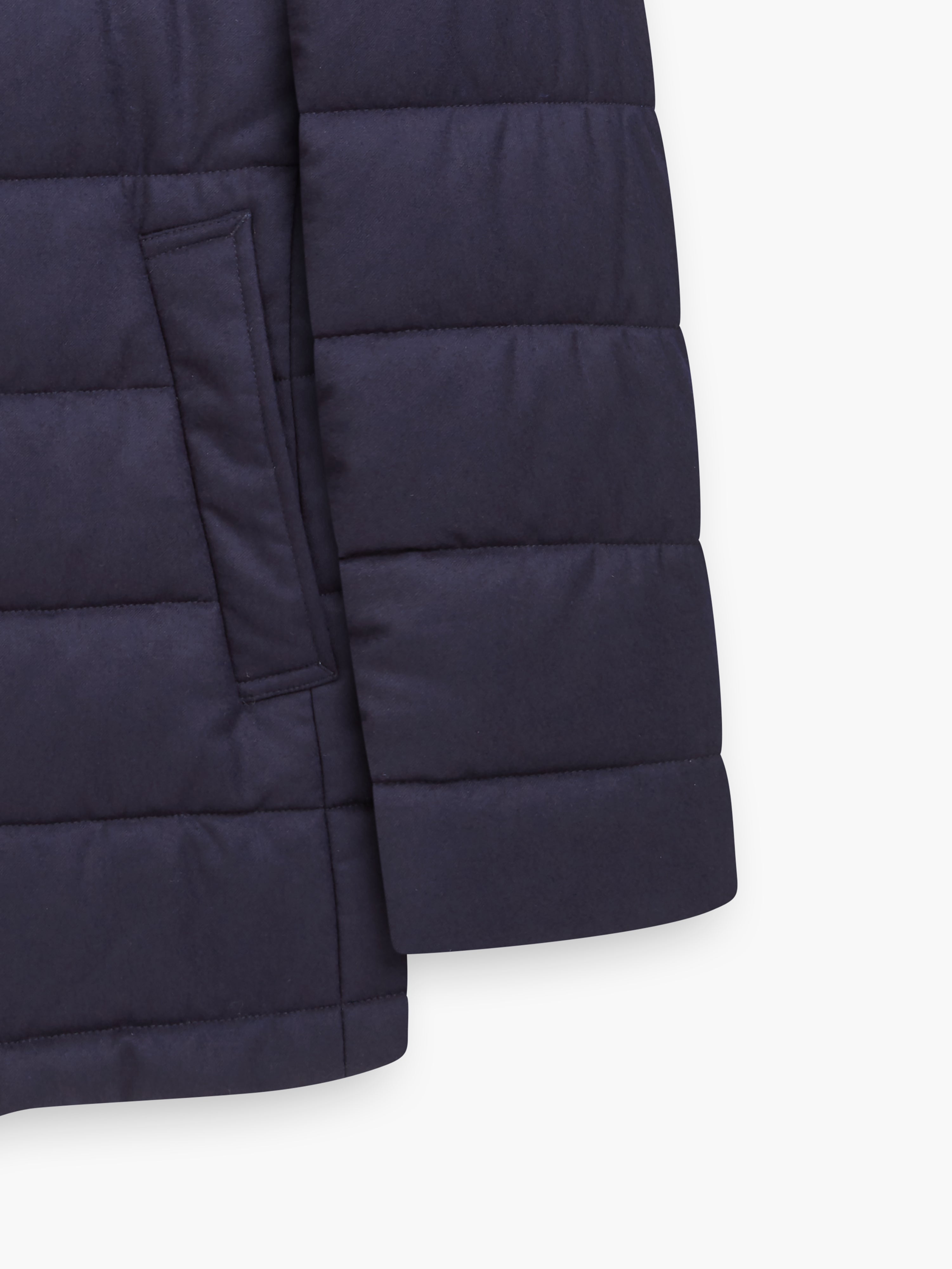 Slim on sale quilted jacket