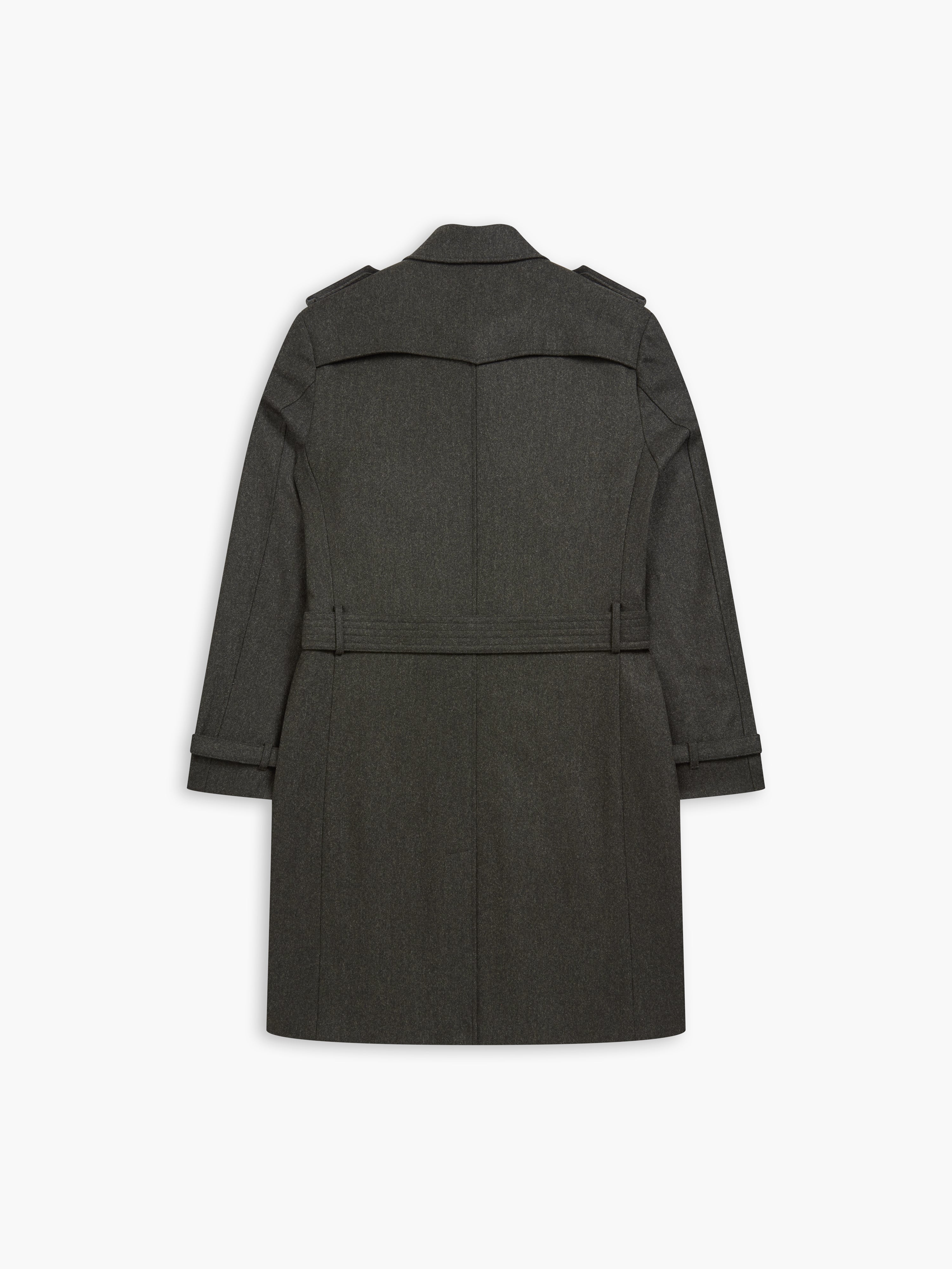 Olive on sale wool coat