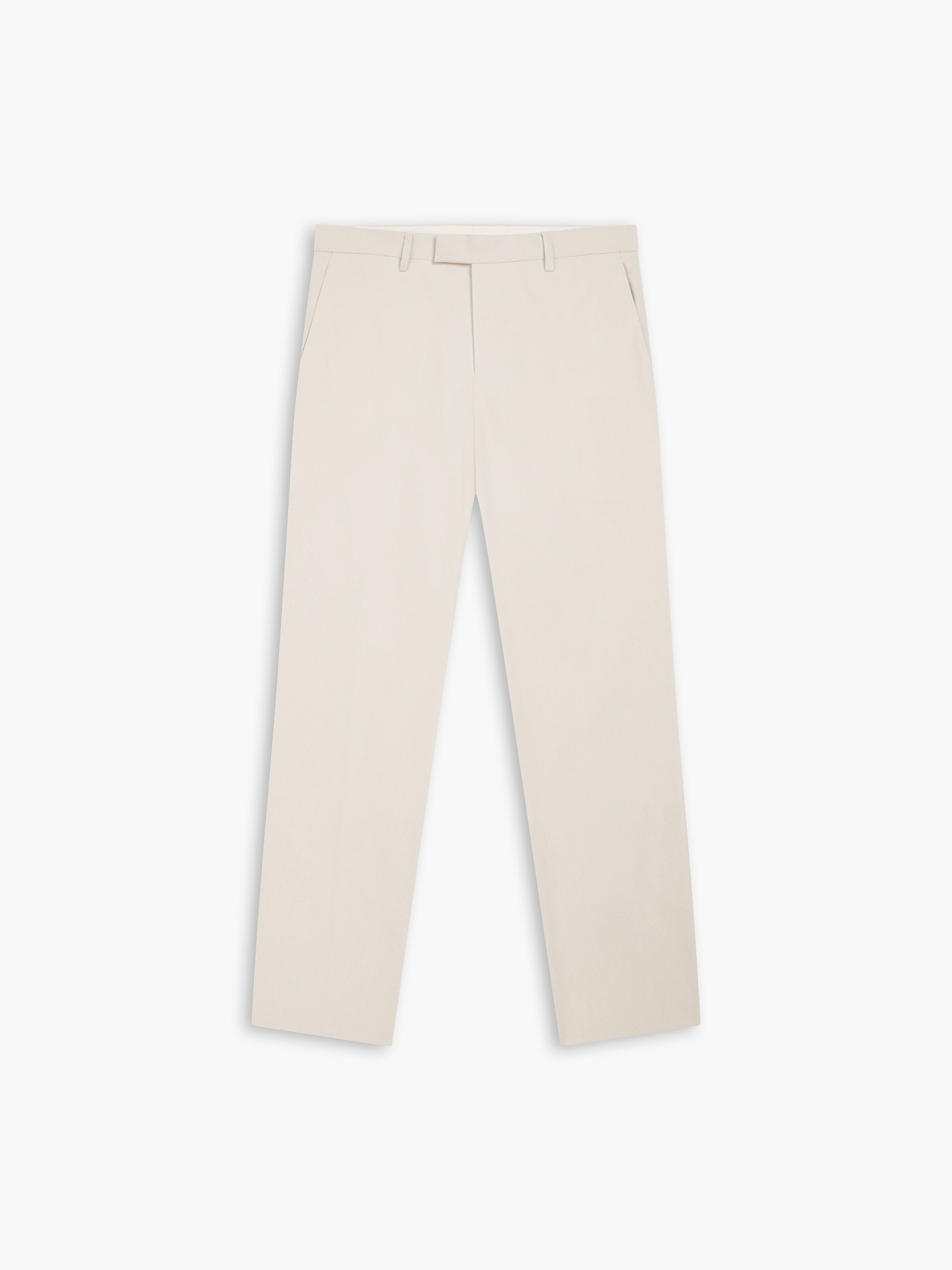 Piccadilly Linen Slim Ecru Suit Trouser – T.M.Lewin