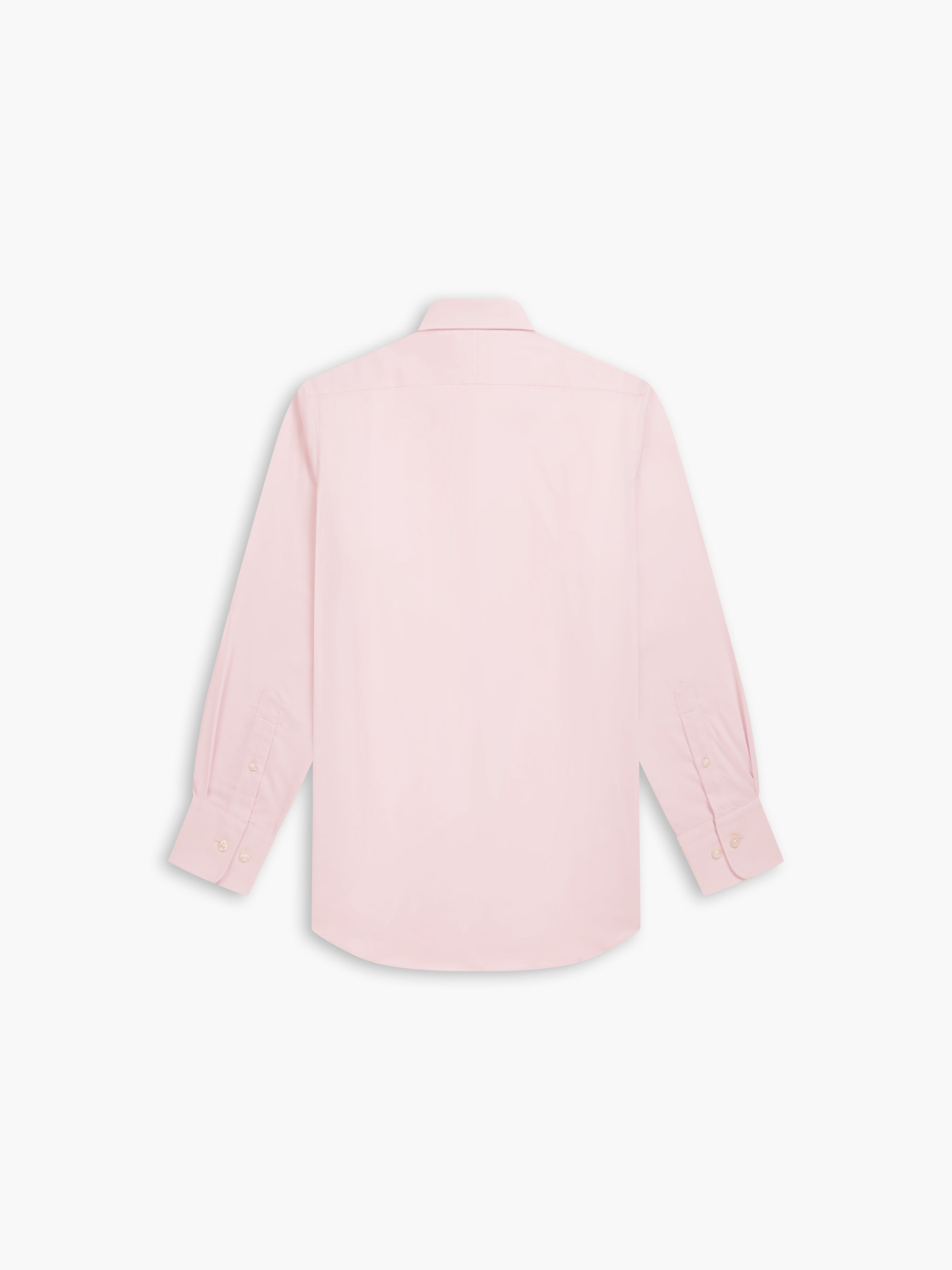 Image 4 of Max Performance Dark Pink Twill Fitted Single Cuff Classic Collar Shirt