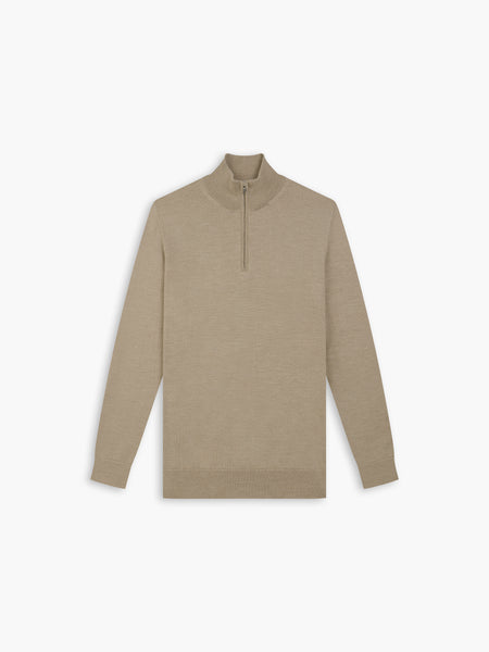 The Merino Wool Quarter-Zip – T.M.Lewin