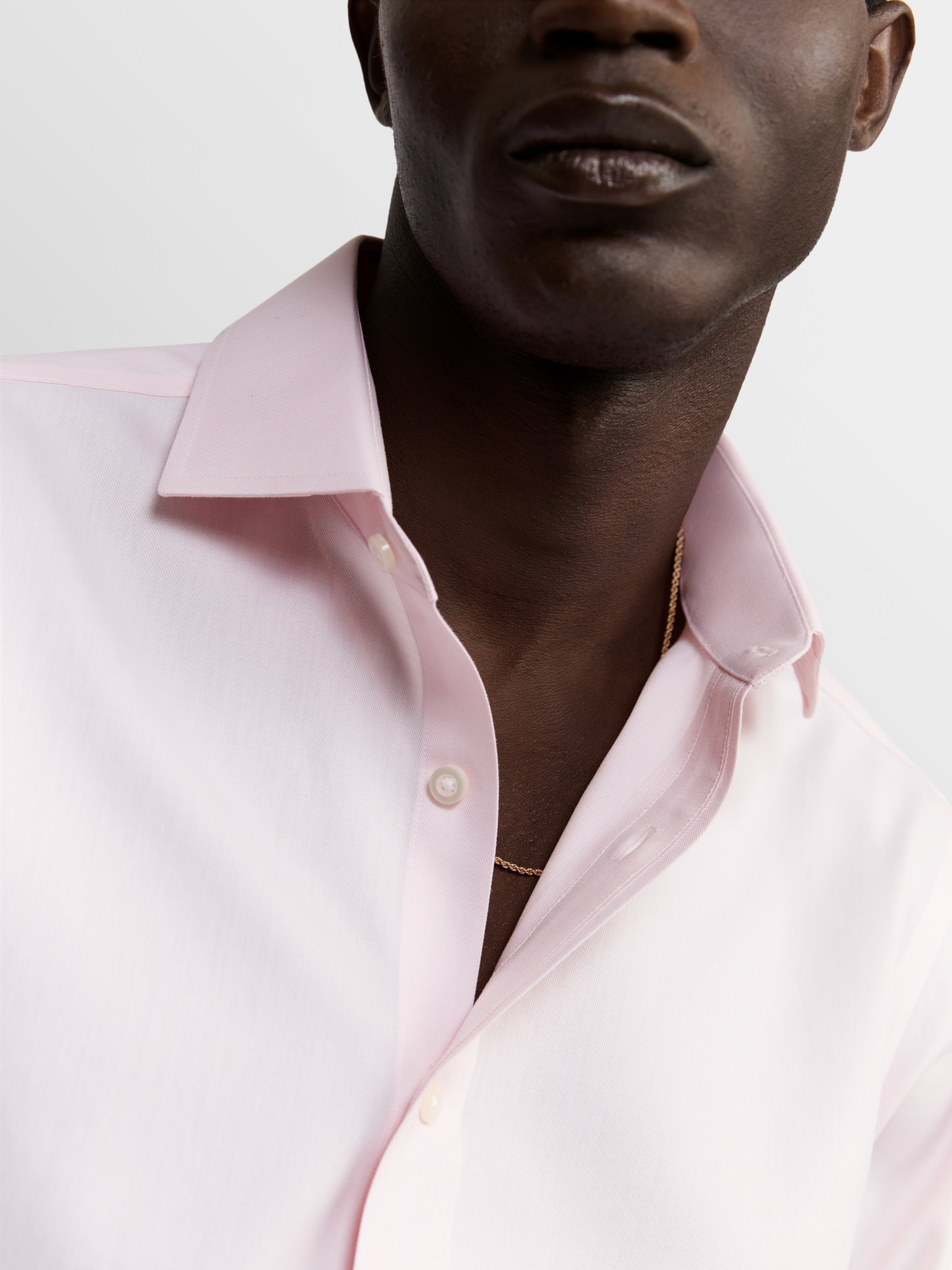 Pink polo button up shirt best sale