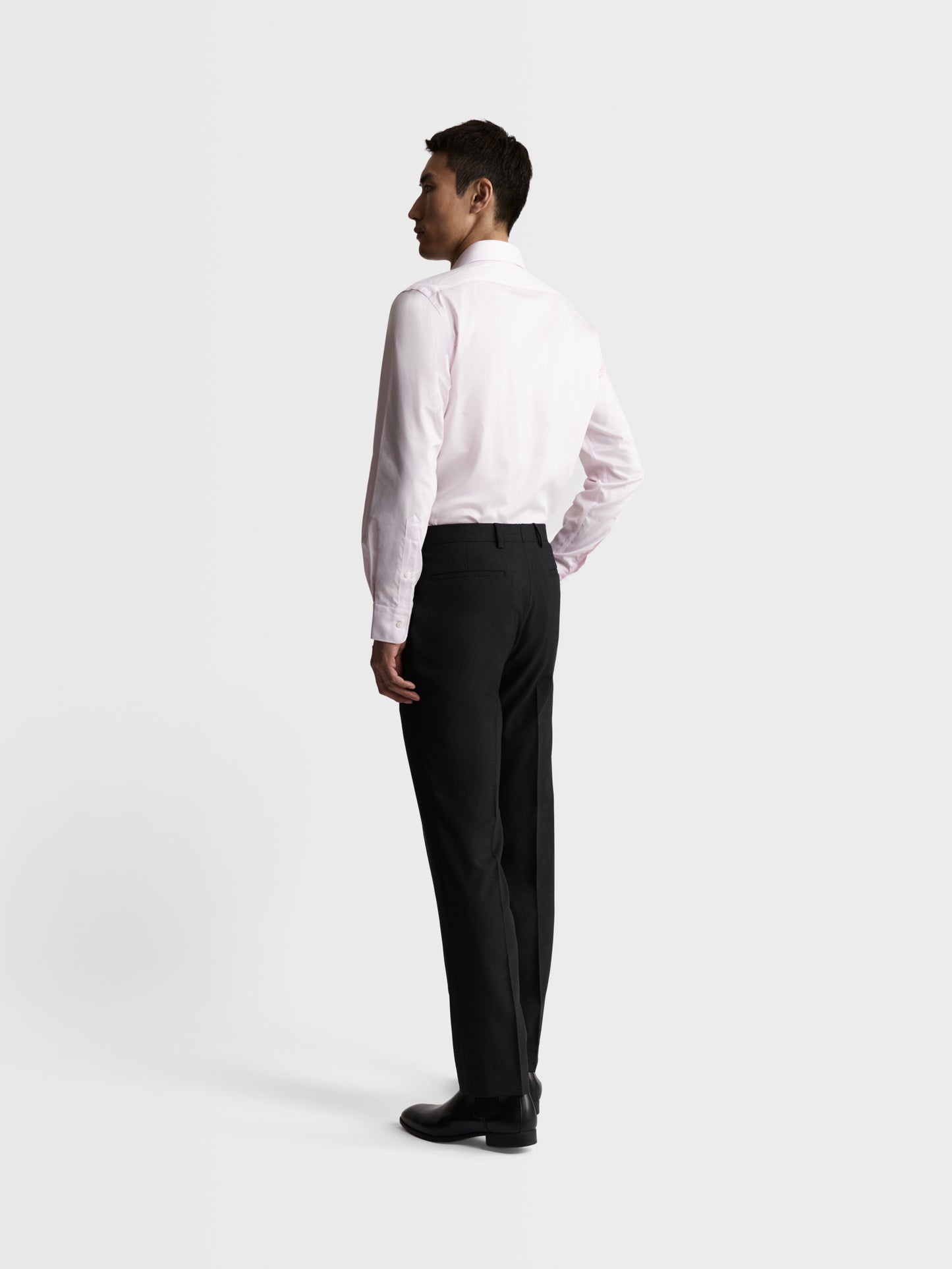 Image 5 of Max Performance Pink Twill Regular Fit Classic Collar Single Cuff Shirt