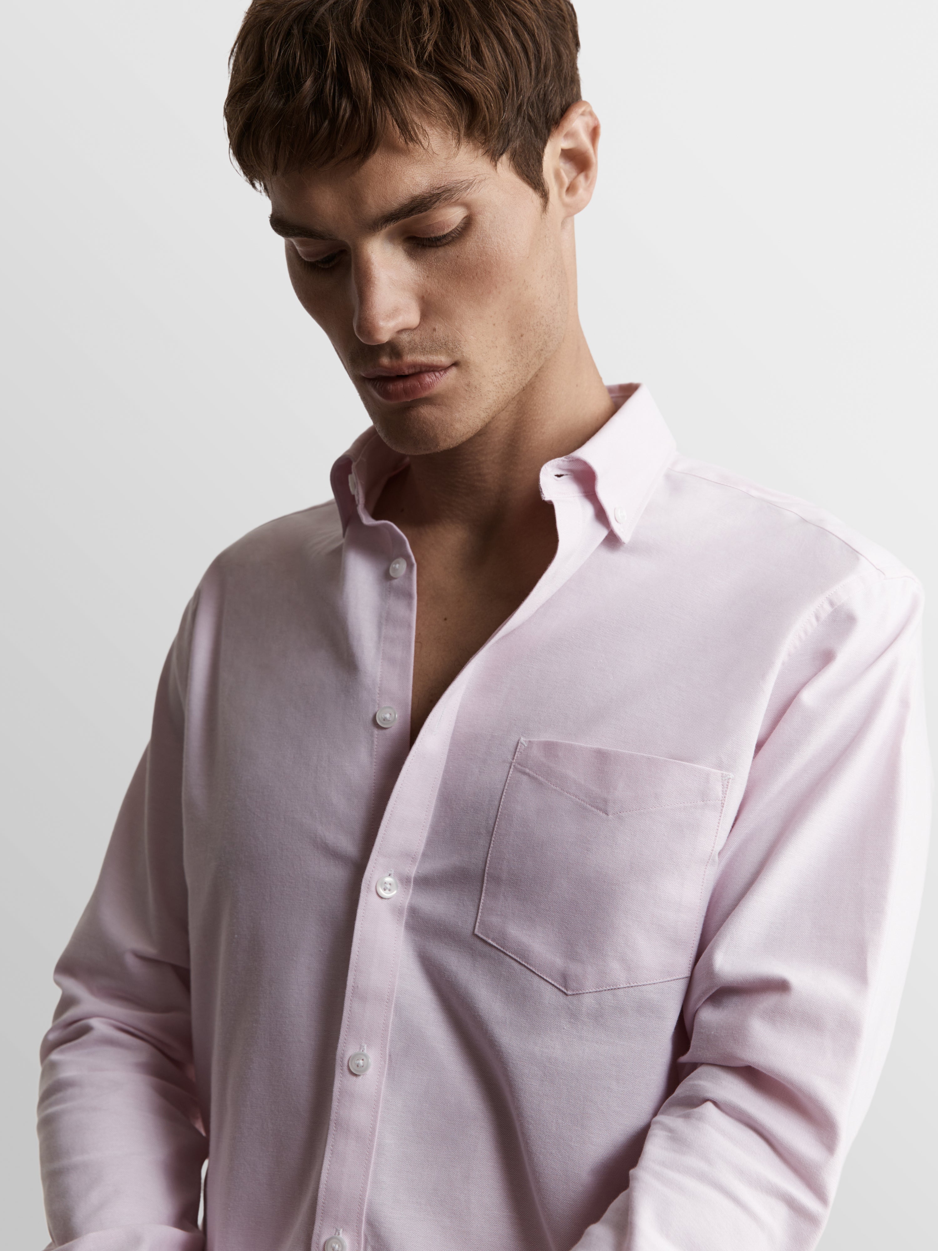 Button down collar store shirts casual